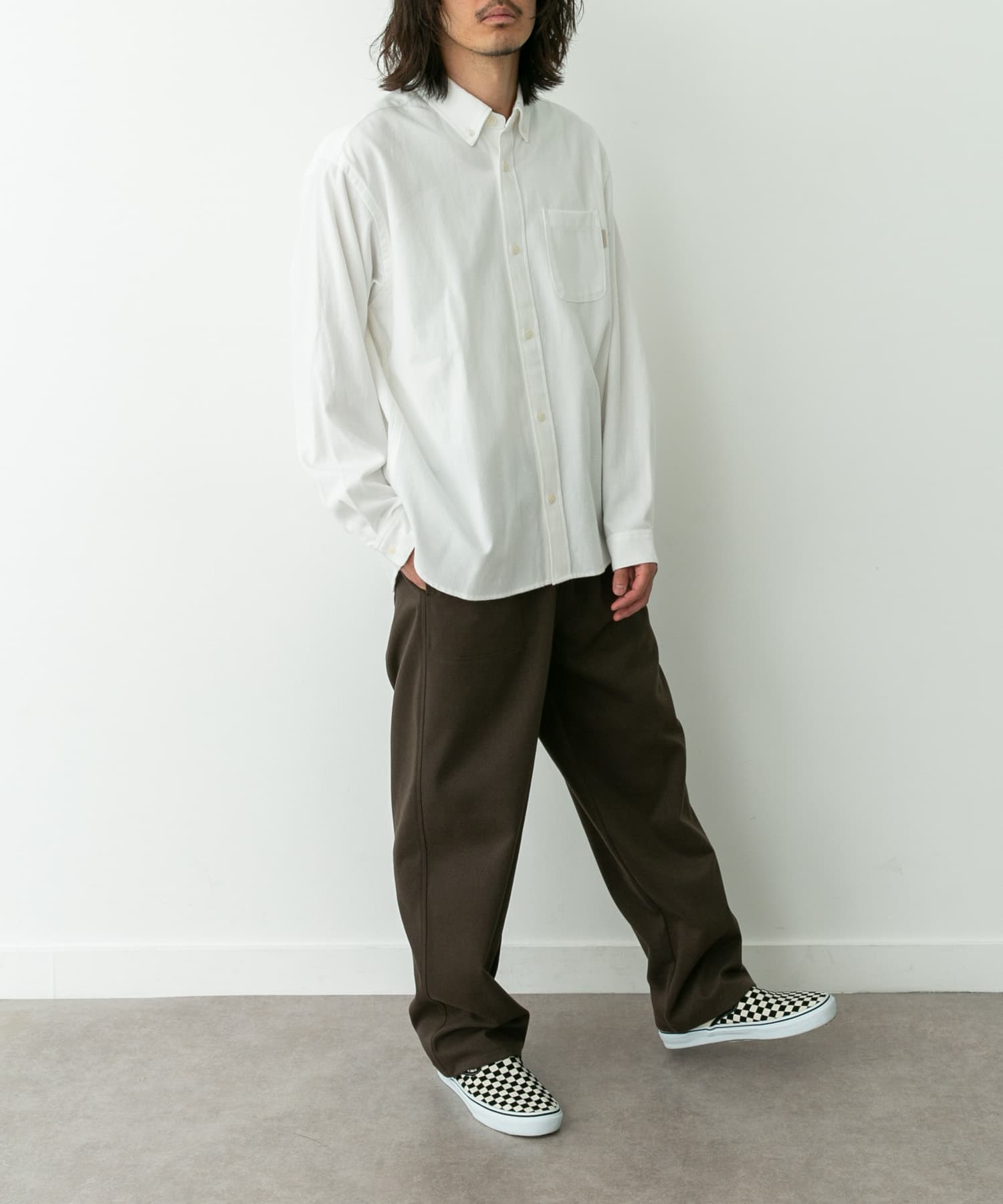 身長：180cm 体重：60kg サイズ：L