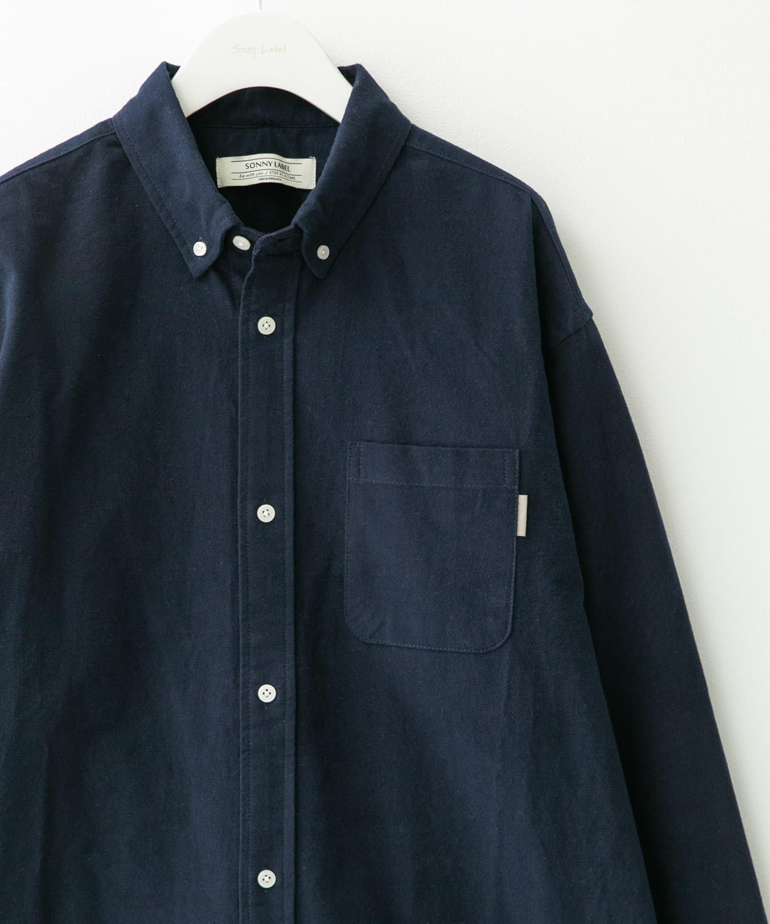 シャギーオックスボタンダウンシャツ