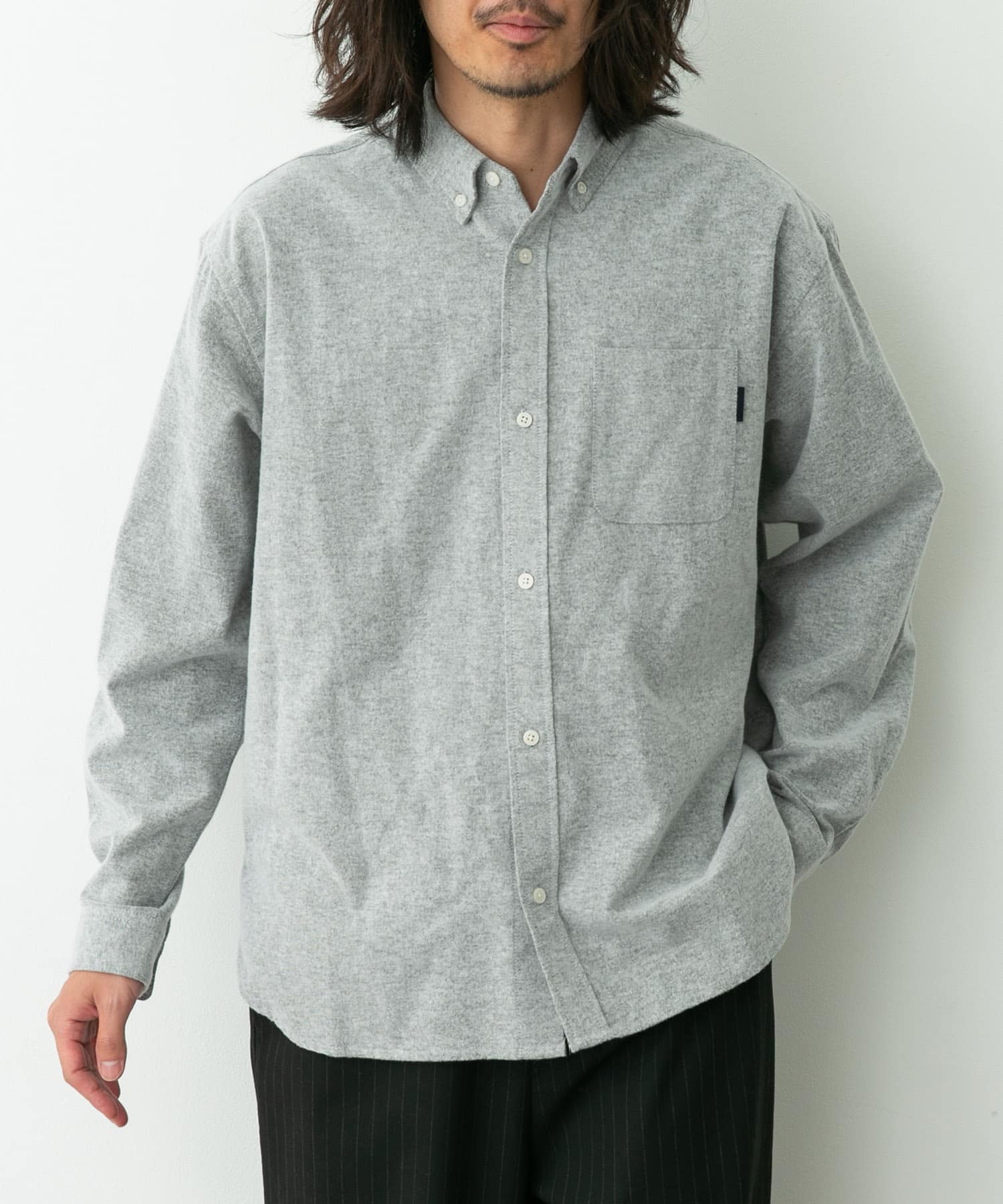 身長：180cm 体重：60kg サイズ：L