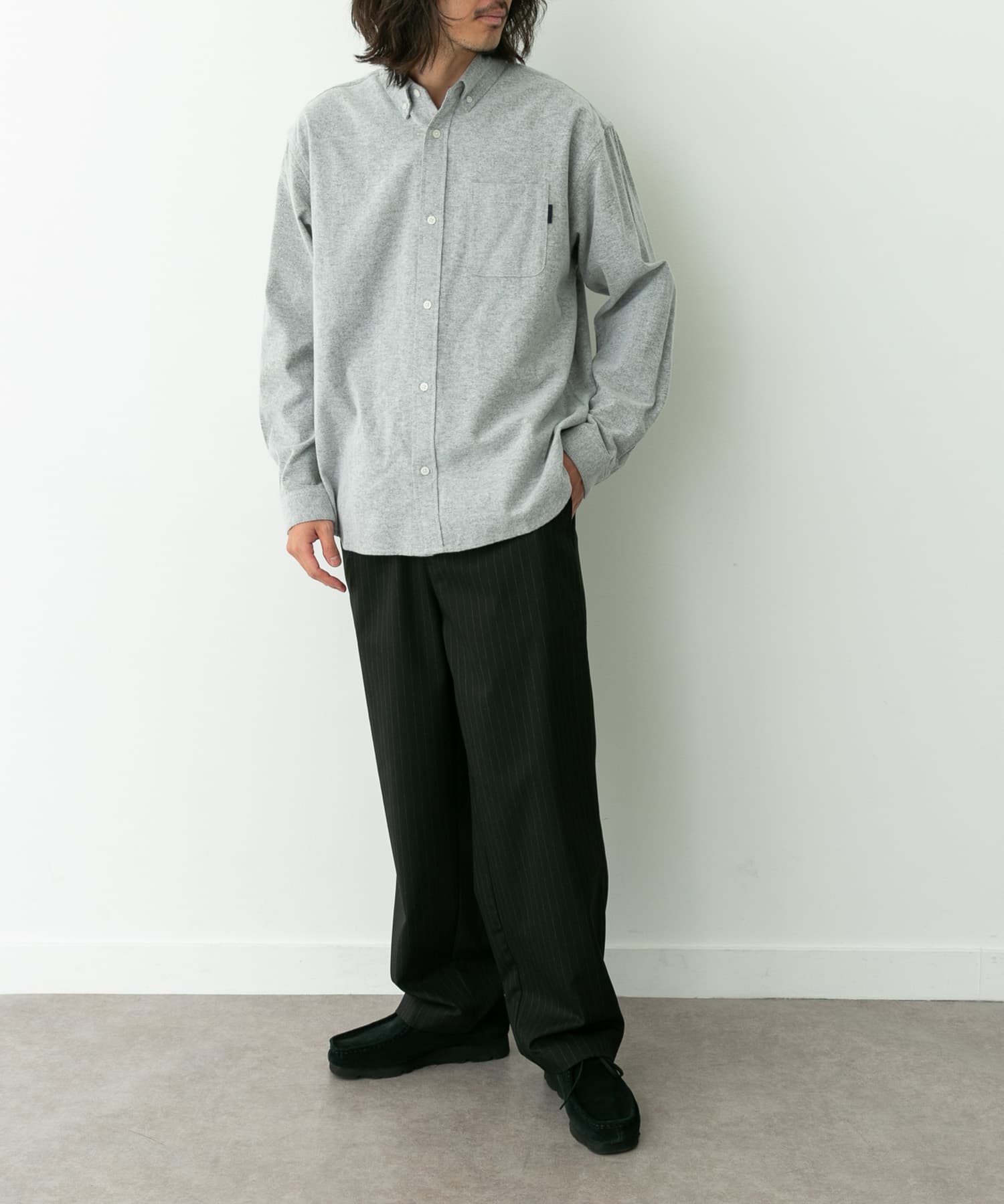 身長：180cm 体重：60kg サイズ：L