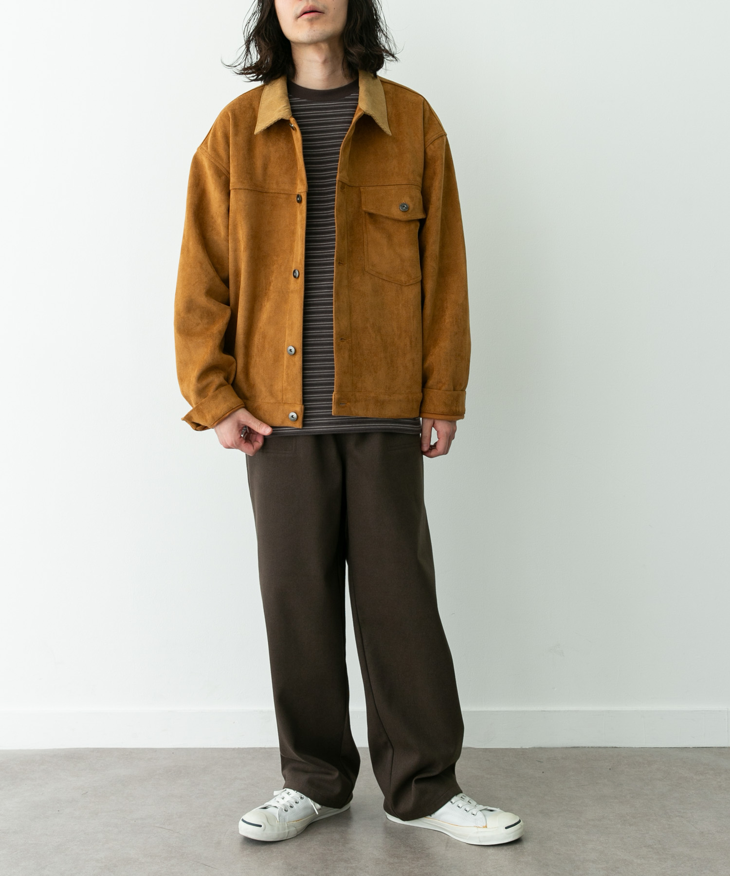 身長：180cm 体重：60kg サイズ：L