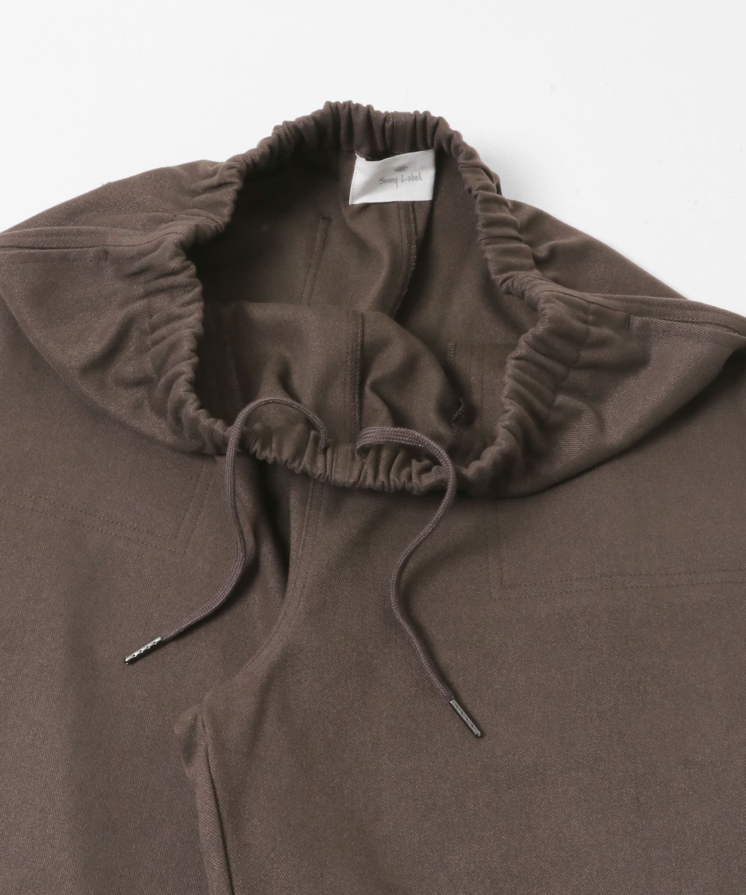 裏起毛ユーティリティイージーパンツ ブラウン M