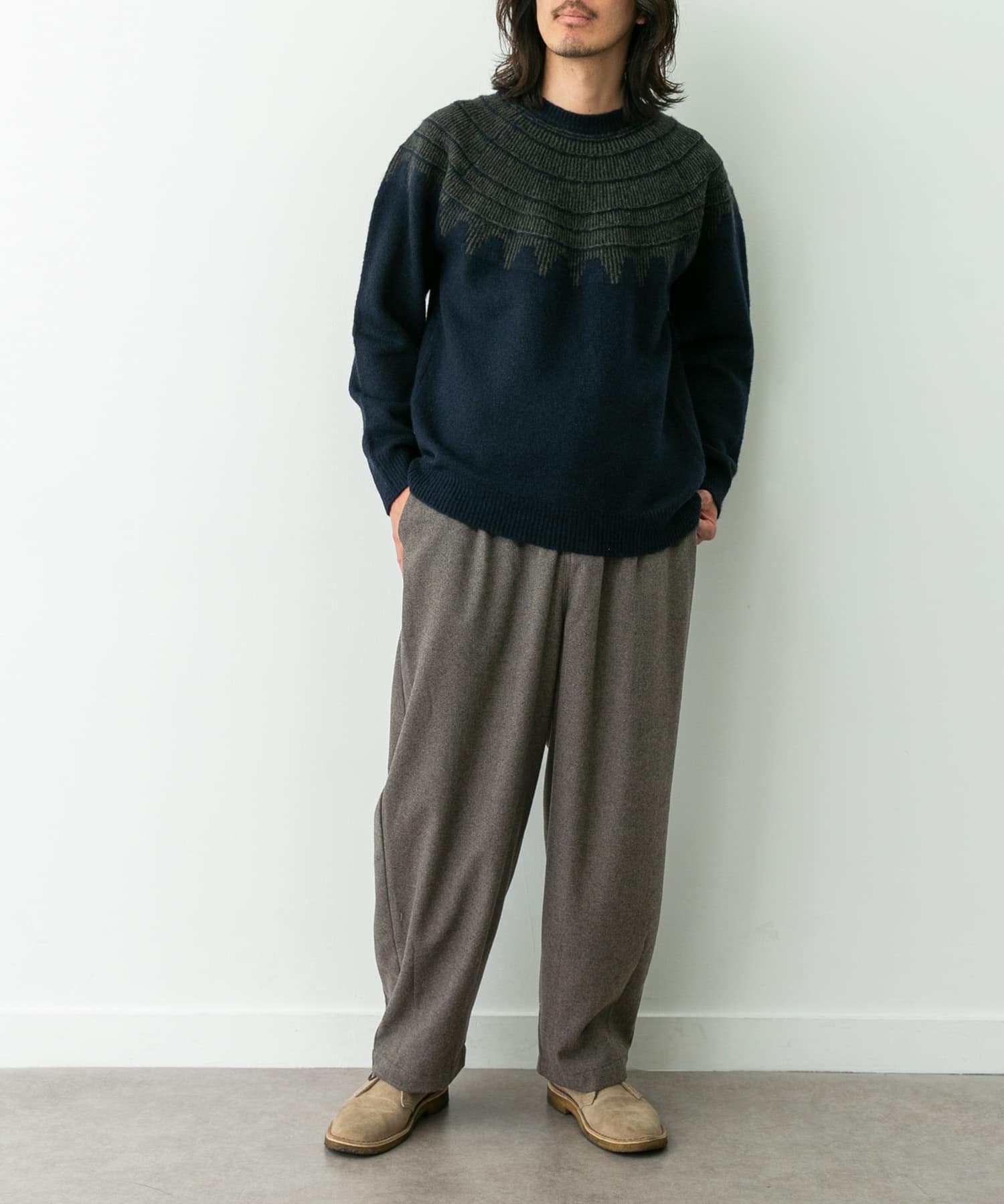 身長：180cm 体重：60kg サイズ：L