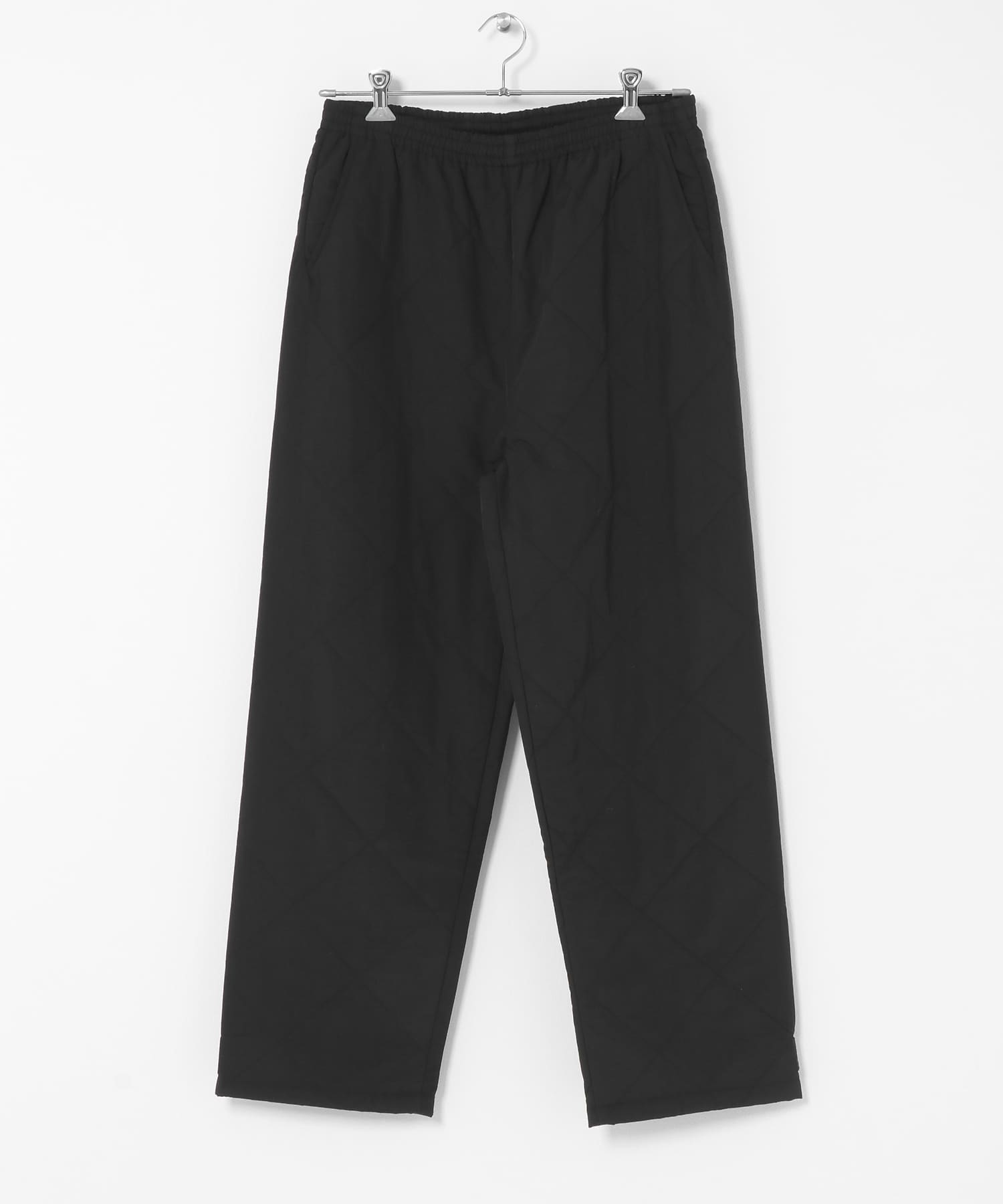 キルティング中綿イージーパンツ