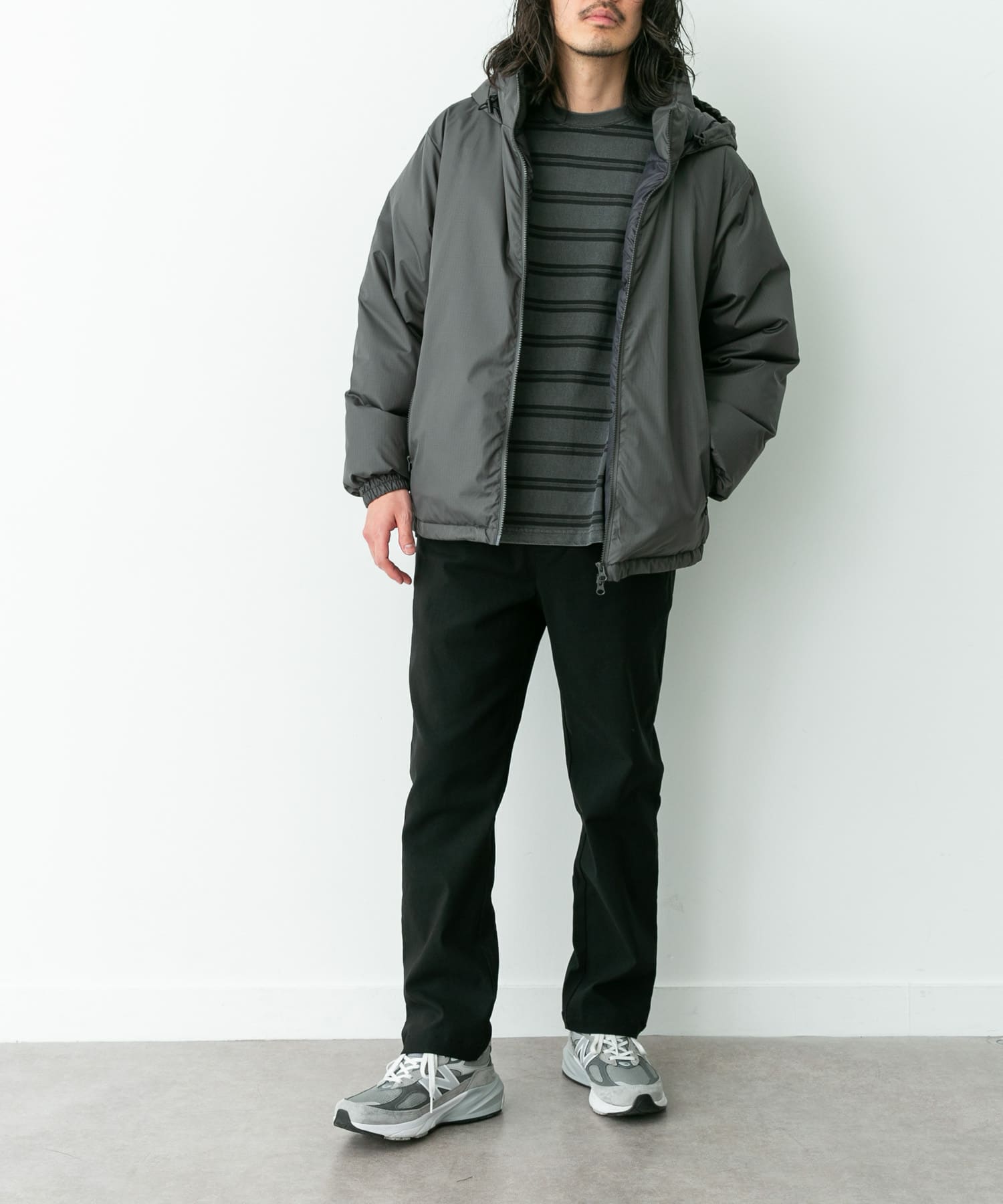 身長：180cm 体重 : 60kg サイズ：L