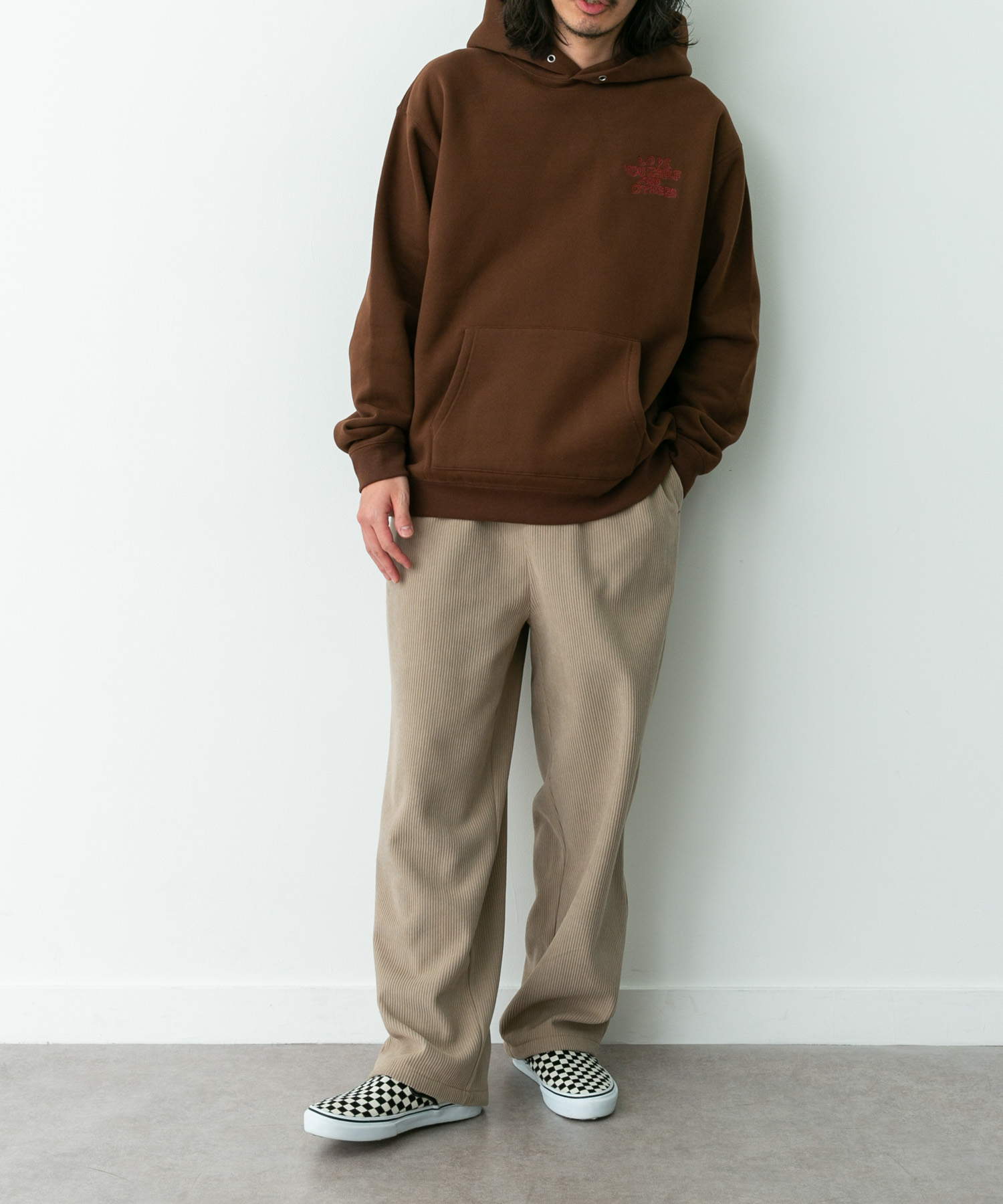 身長：180cm 体重 : 60kg サイズ：L