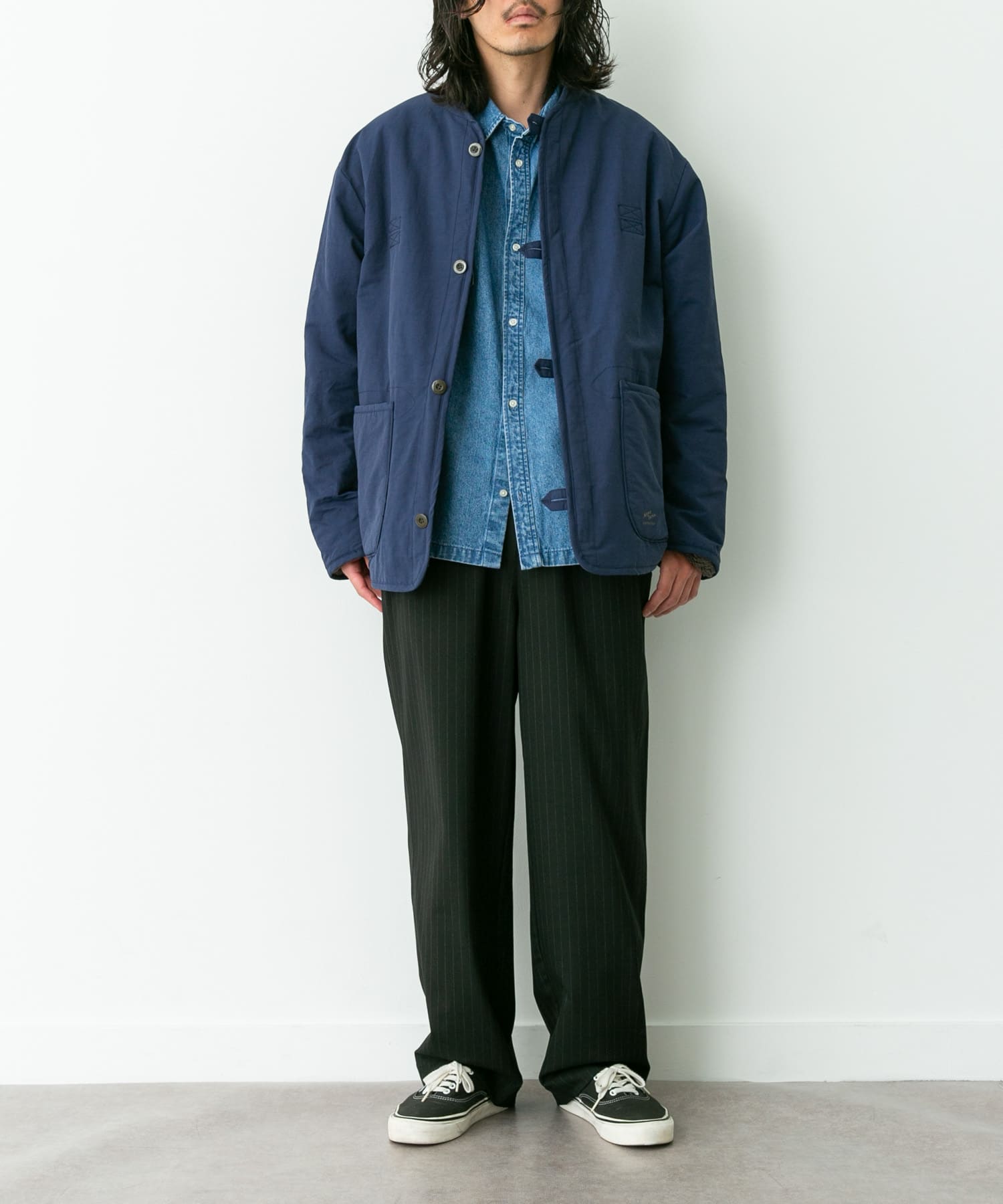 身長：180cm 体重：60kg サイズ：L