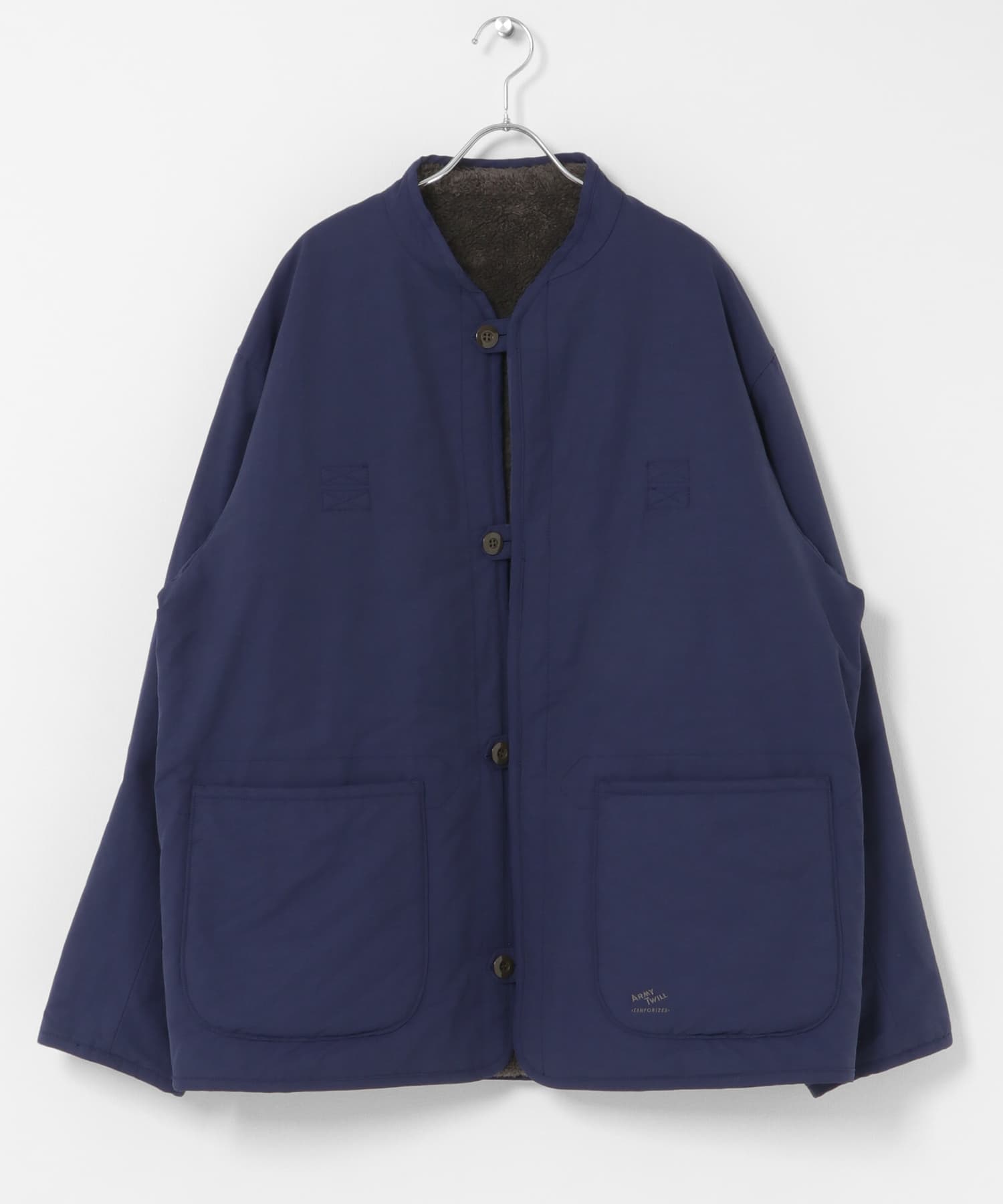 『別注』ARMY TWILL×Sonny Label　Reversible Jacket NAVY S