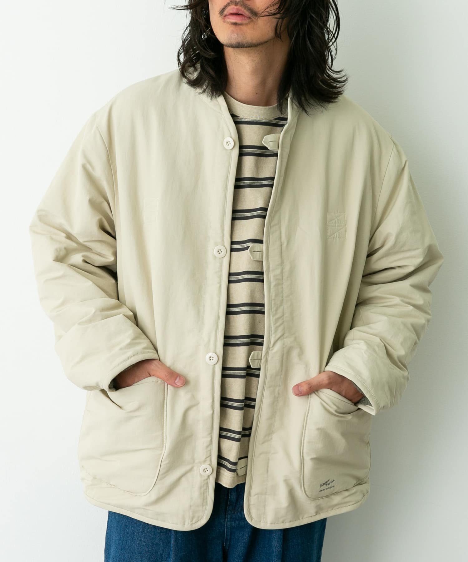身長：180cm 体重：60kg サイズ：L