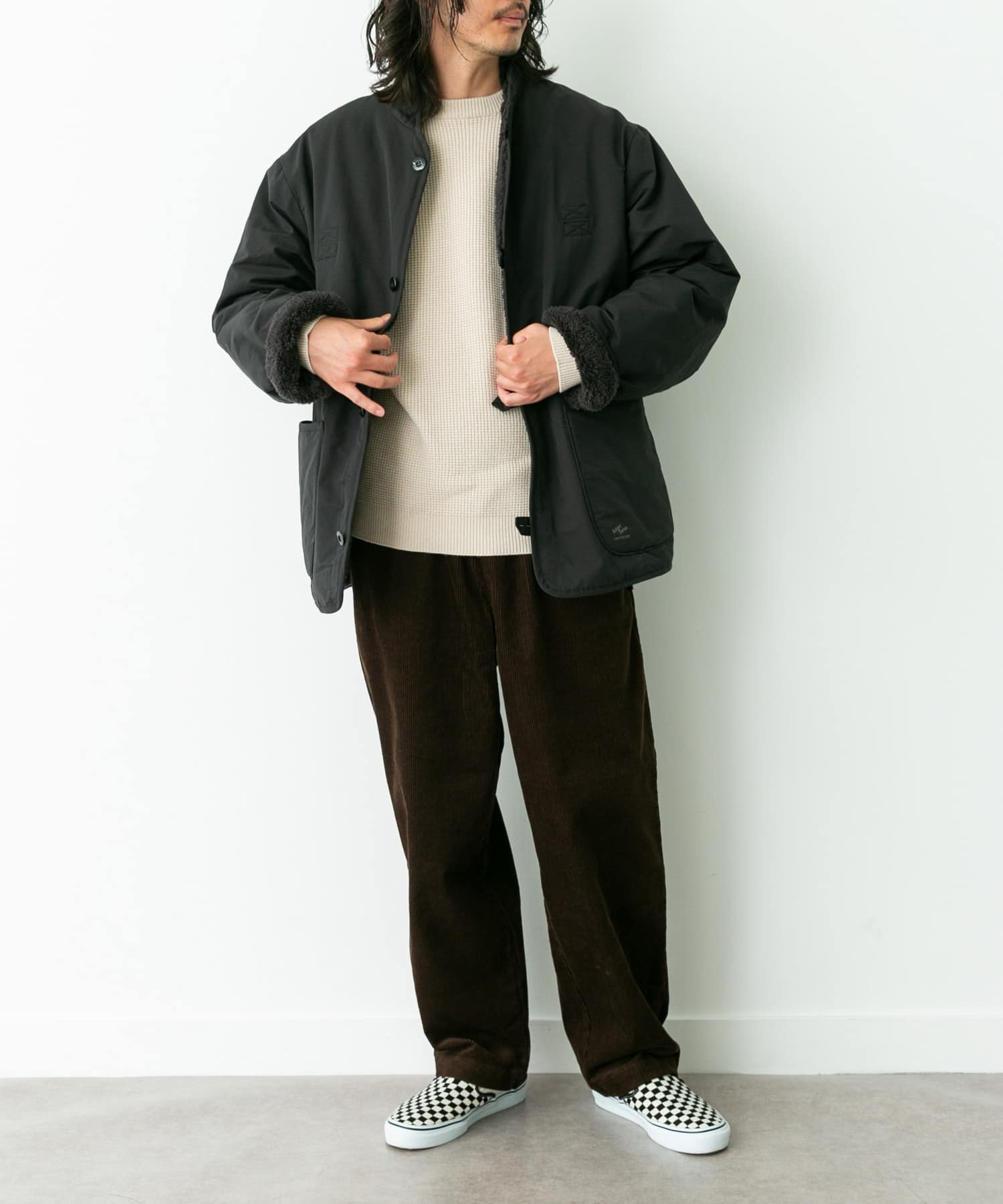 身長：180cm 体重：60kg サイズ：L