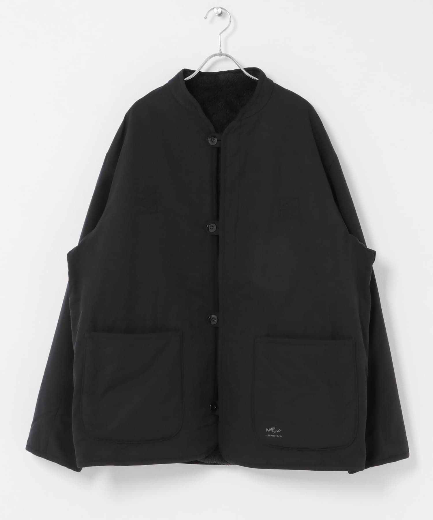 『別注』ARMY TWILL×Sonny Label　Reversible Jacket BLACK S
