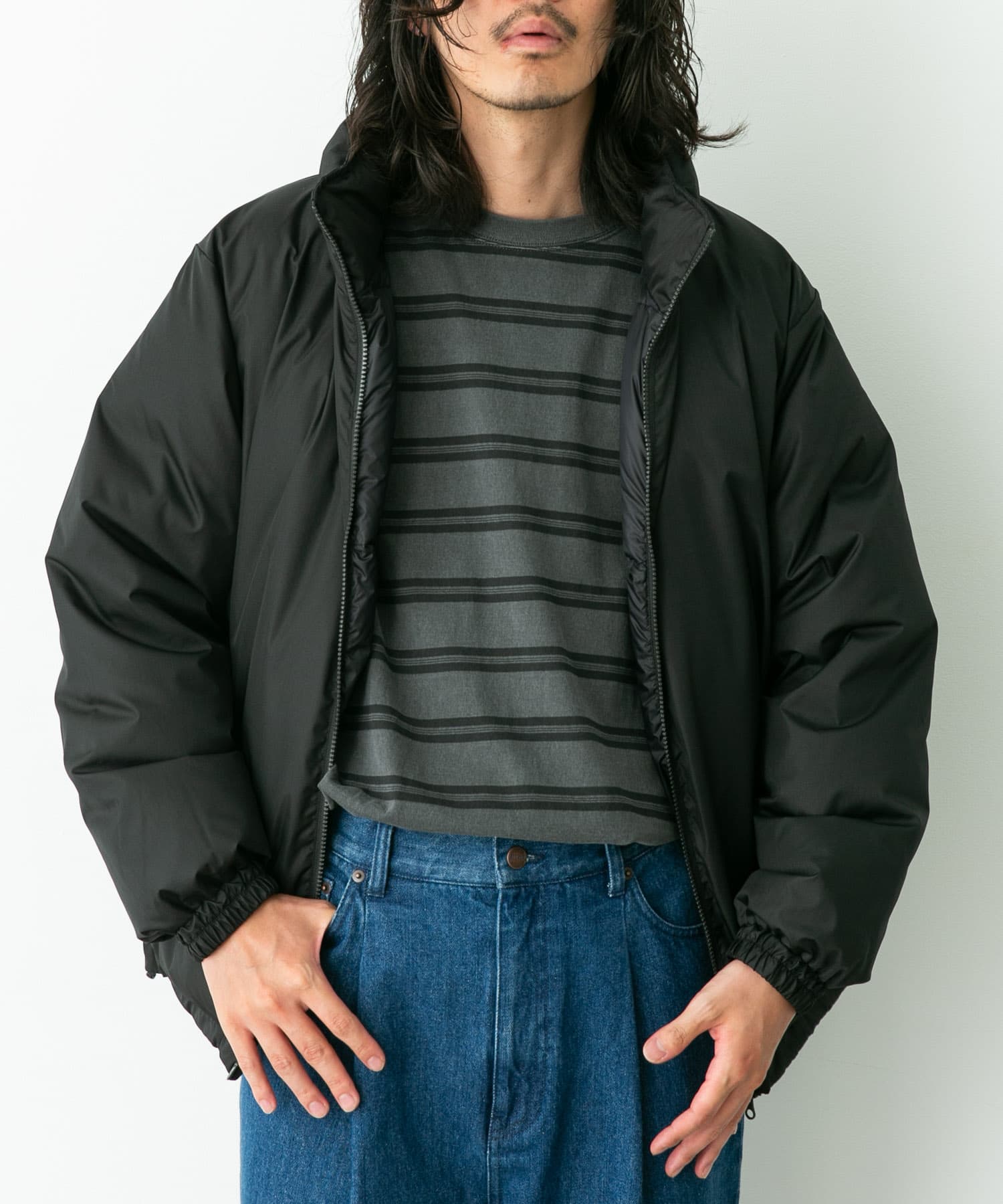 身長：180cm 体重：60kg サイズ：L