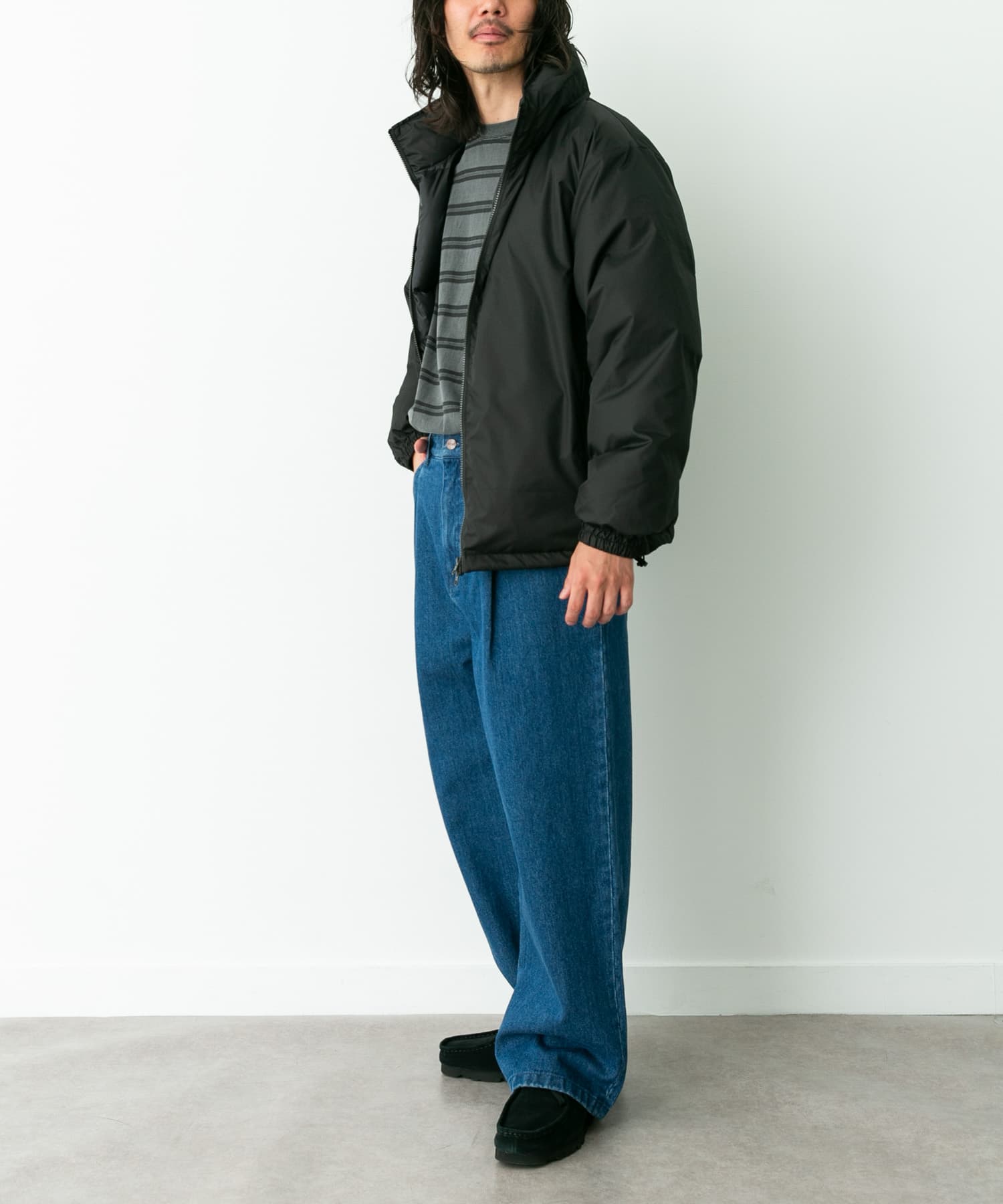 身長：180cm 体重：60kg サイズ：L