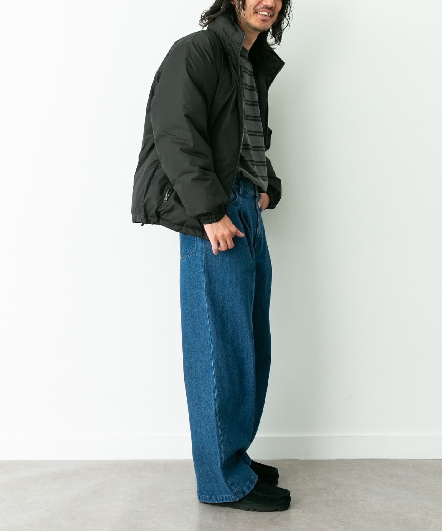 身長：180cm 体重：60kg サイズ：L