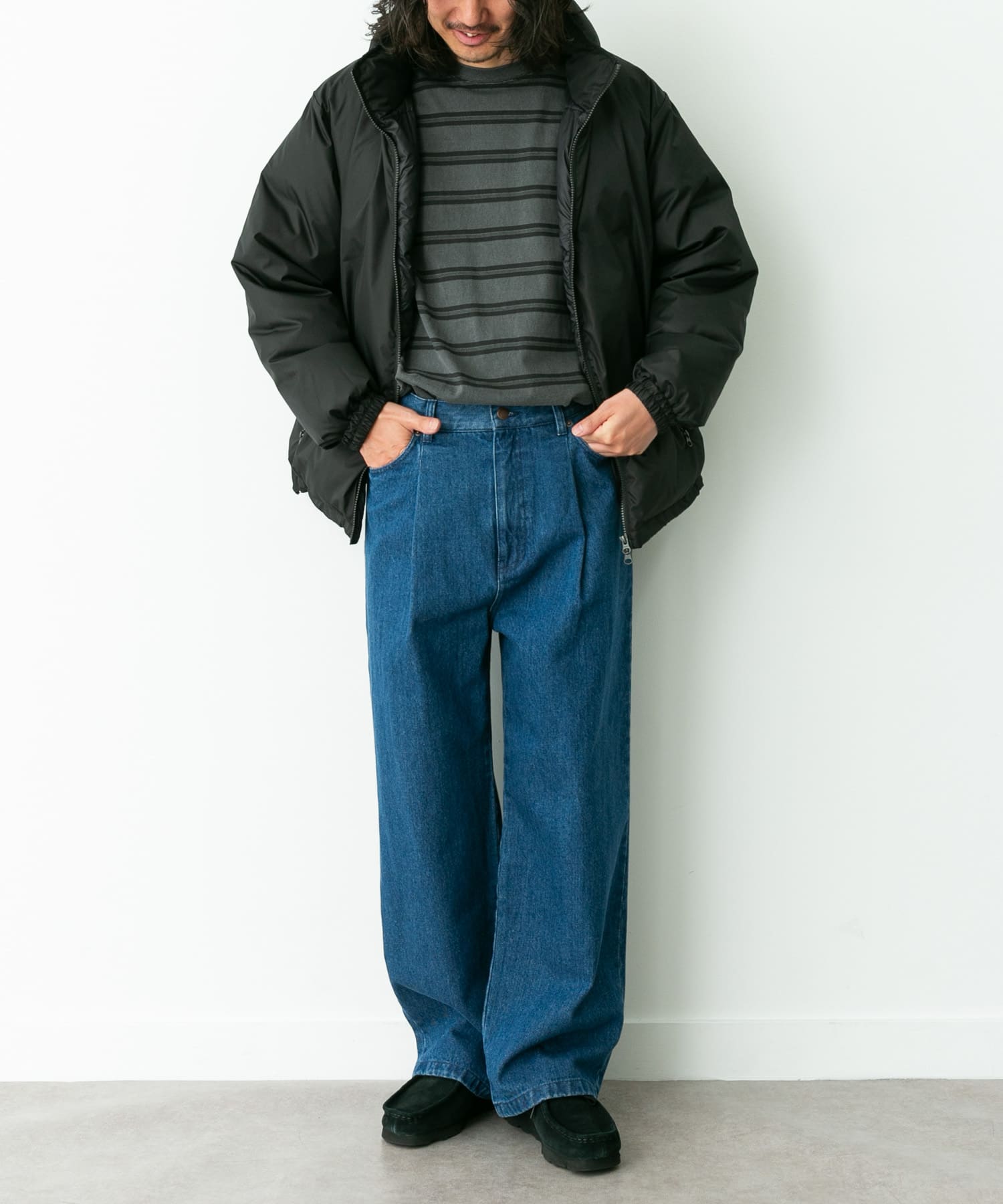 身長：180cm 体重：60kg サイズ：L