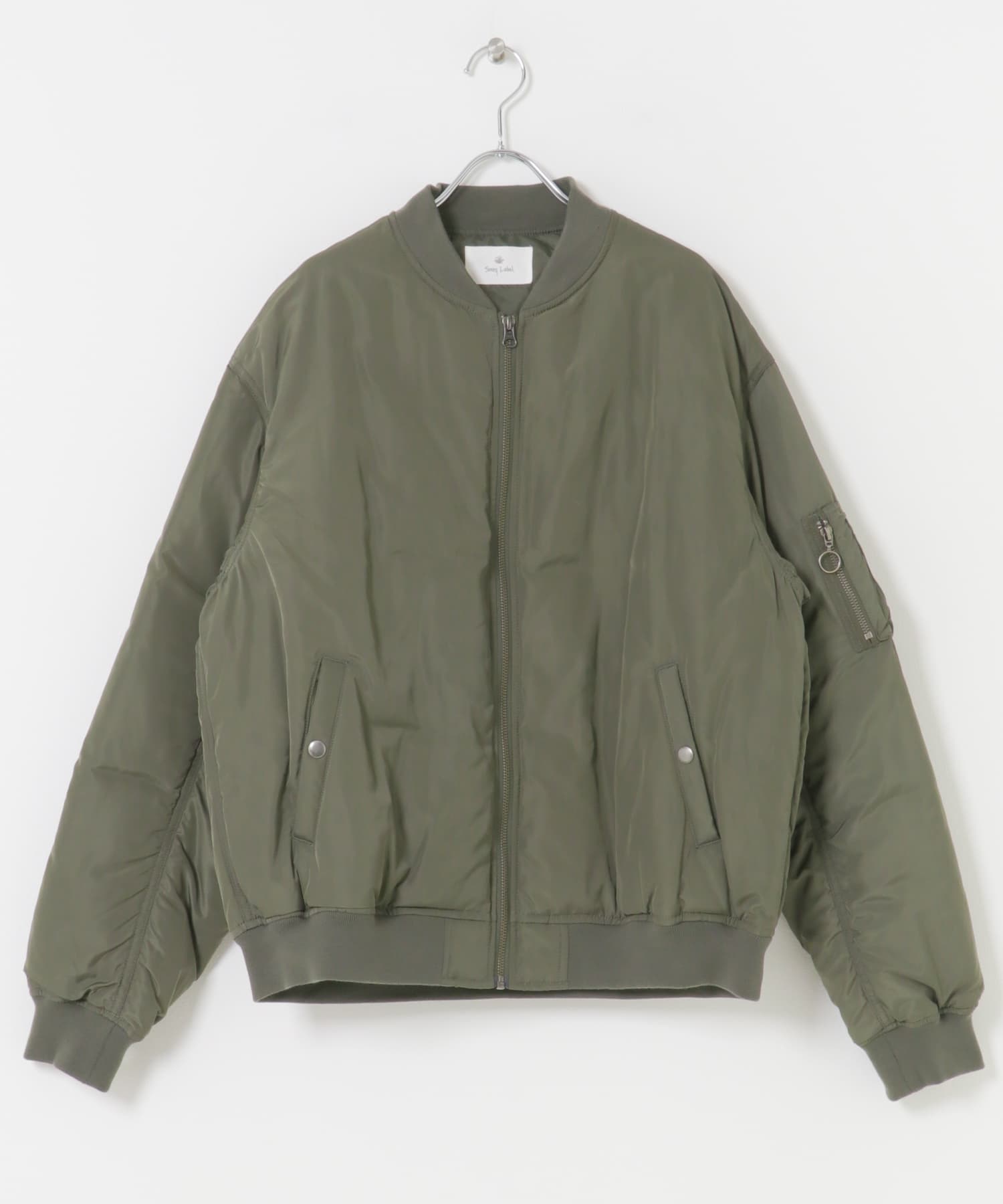 FELLEX中綿MA-1ブルゾン カーキ M