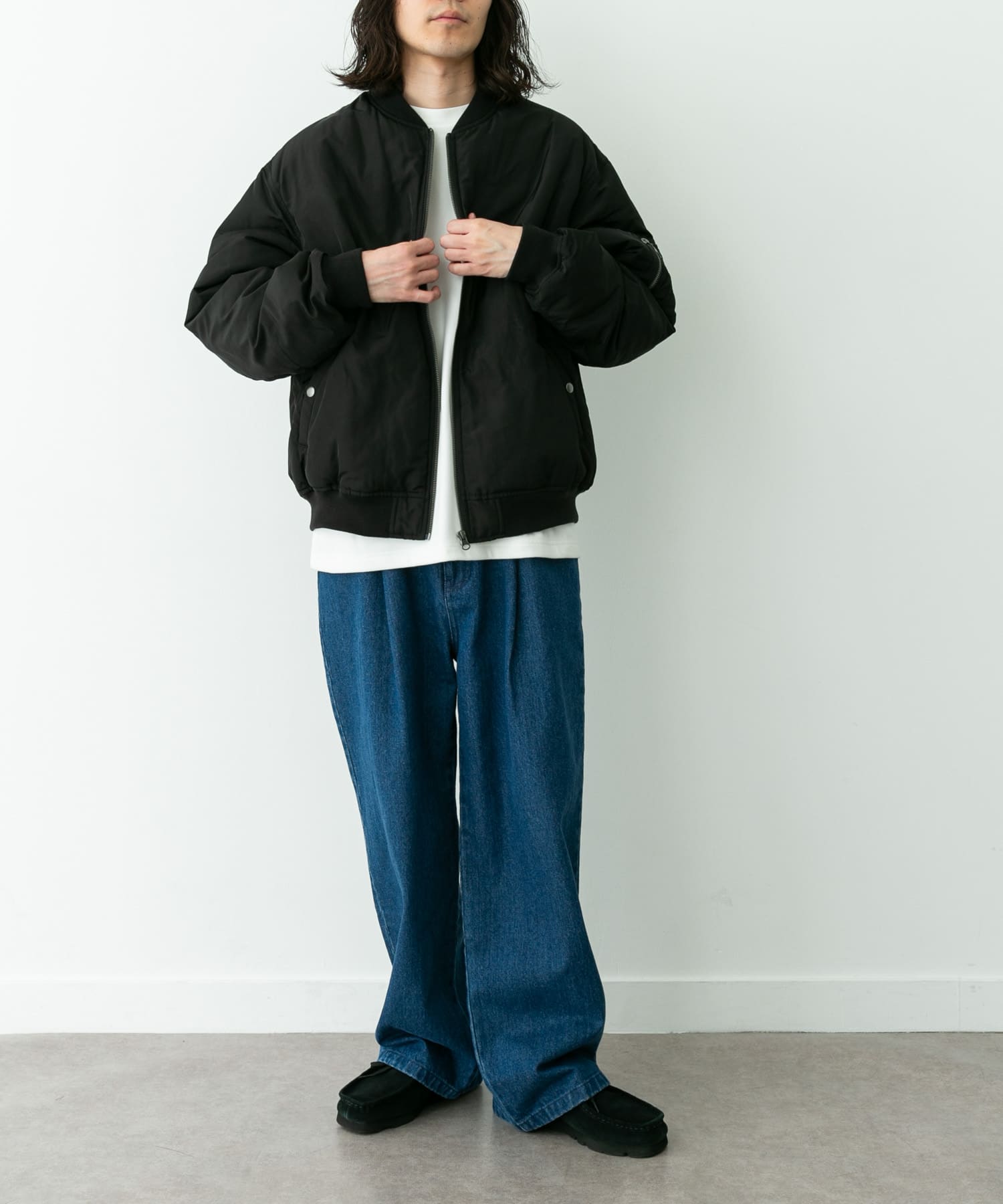 身長：173cm サイズ：L