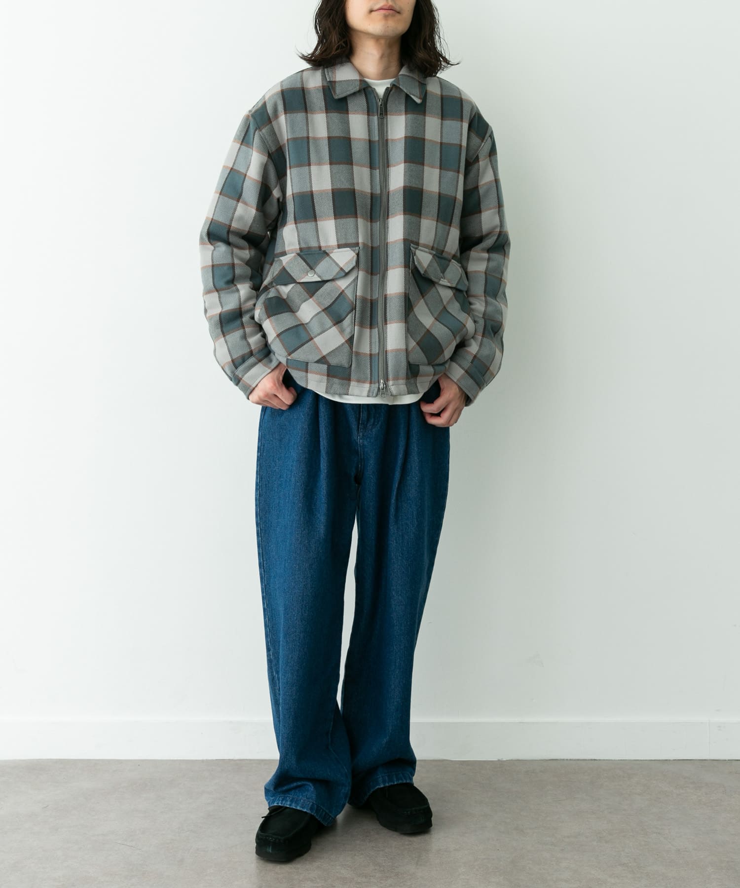 身長：173cm サイズ：L