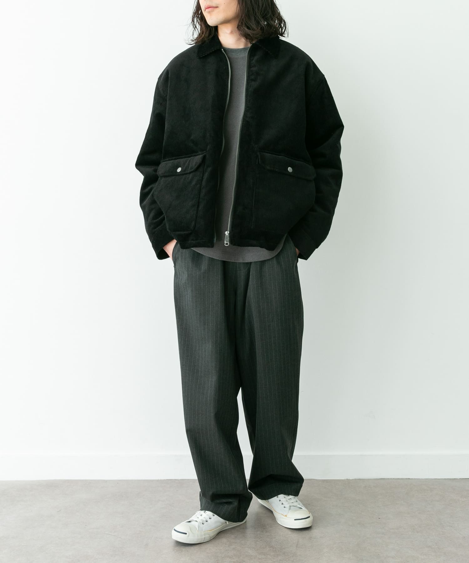 身長：173cm サイズ：L