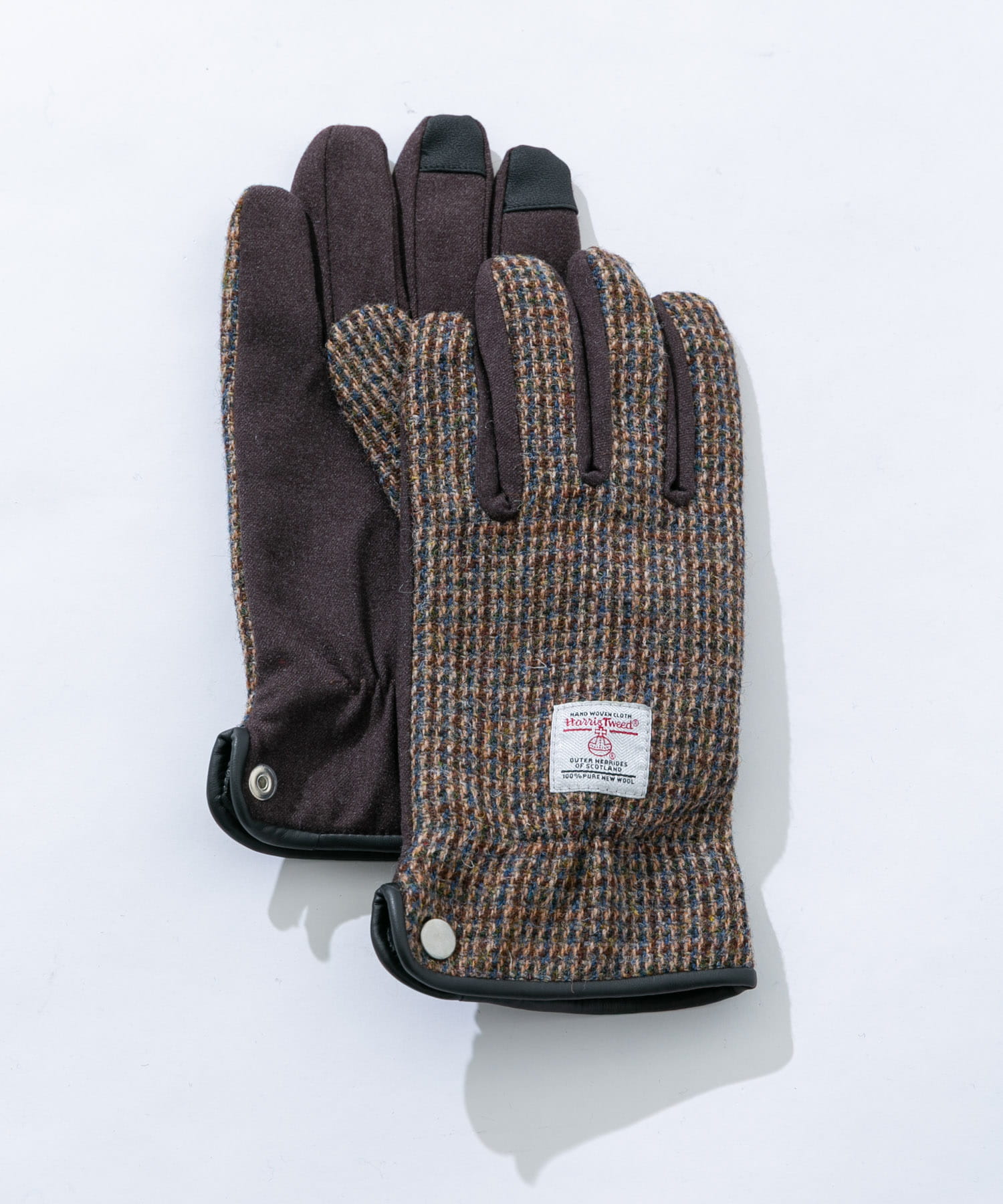 HARRIS TWEEDグローブ