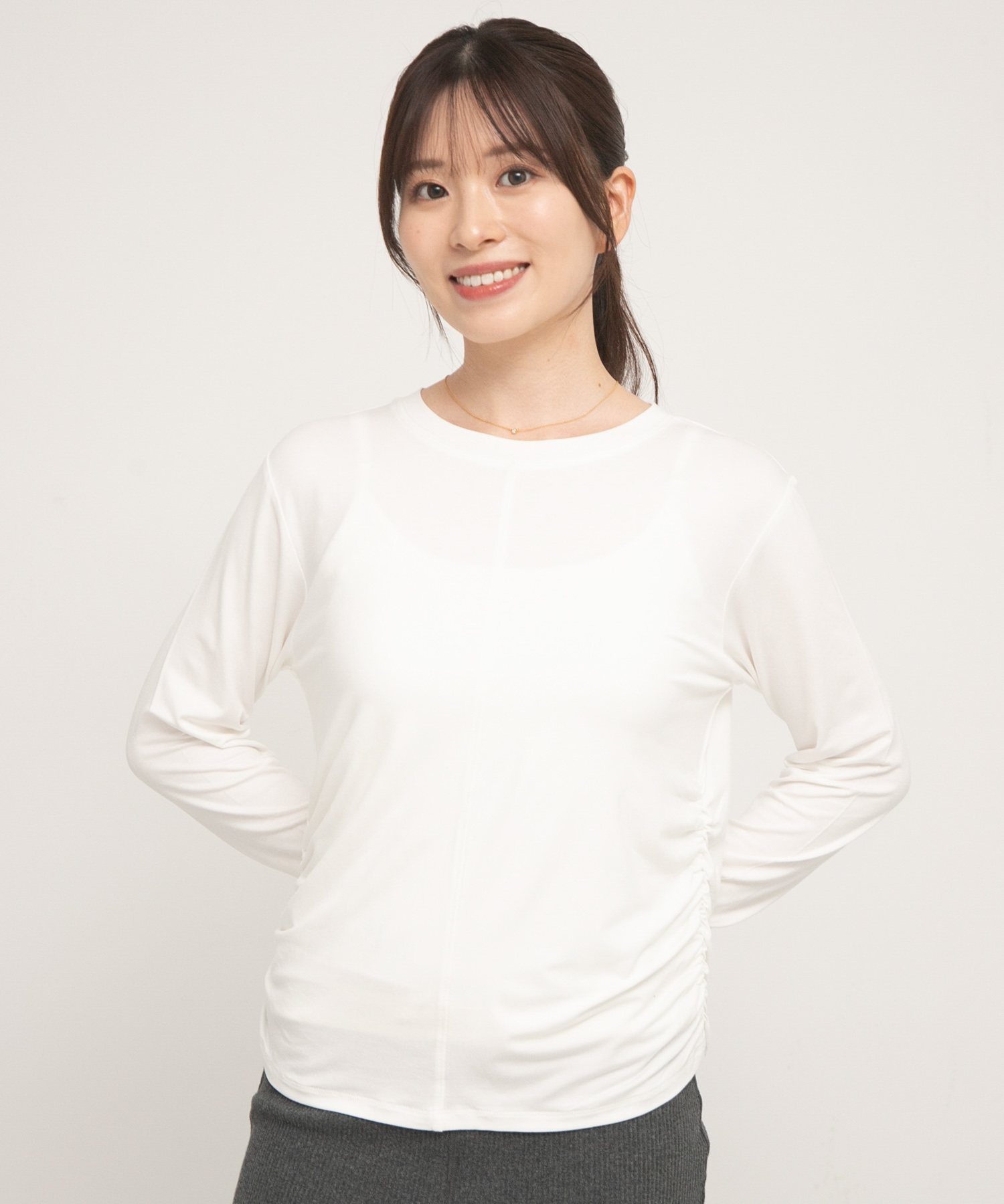 身長：161cm サイズ：FREE