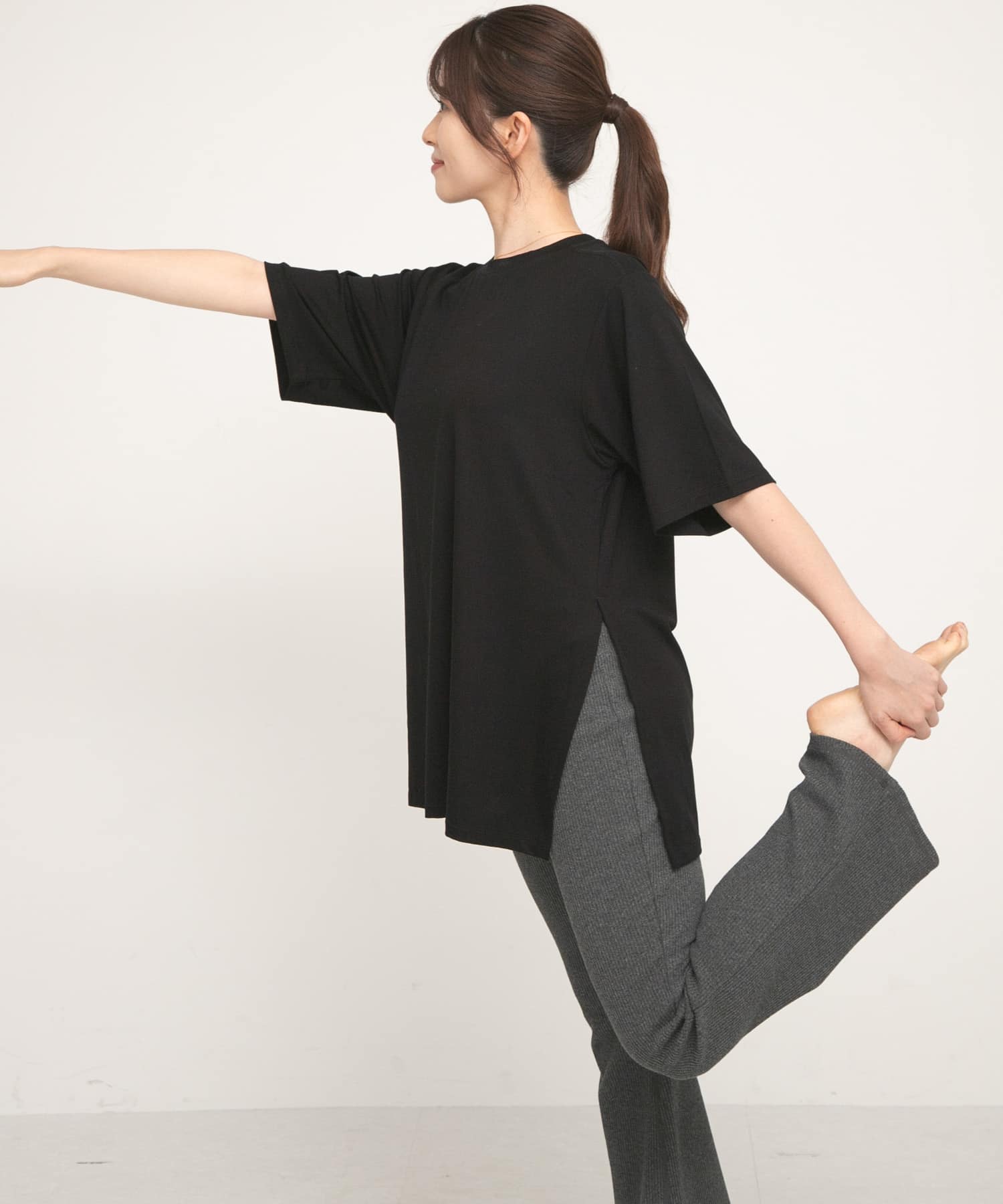 SLAB　Side Slit Tshirts