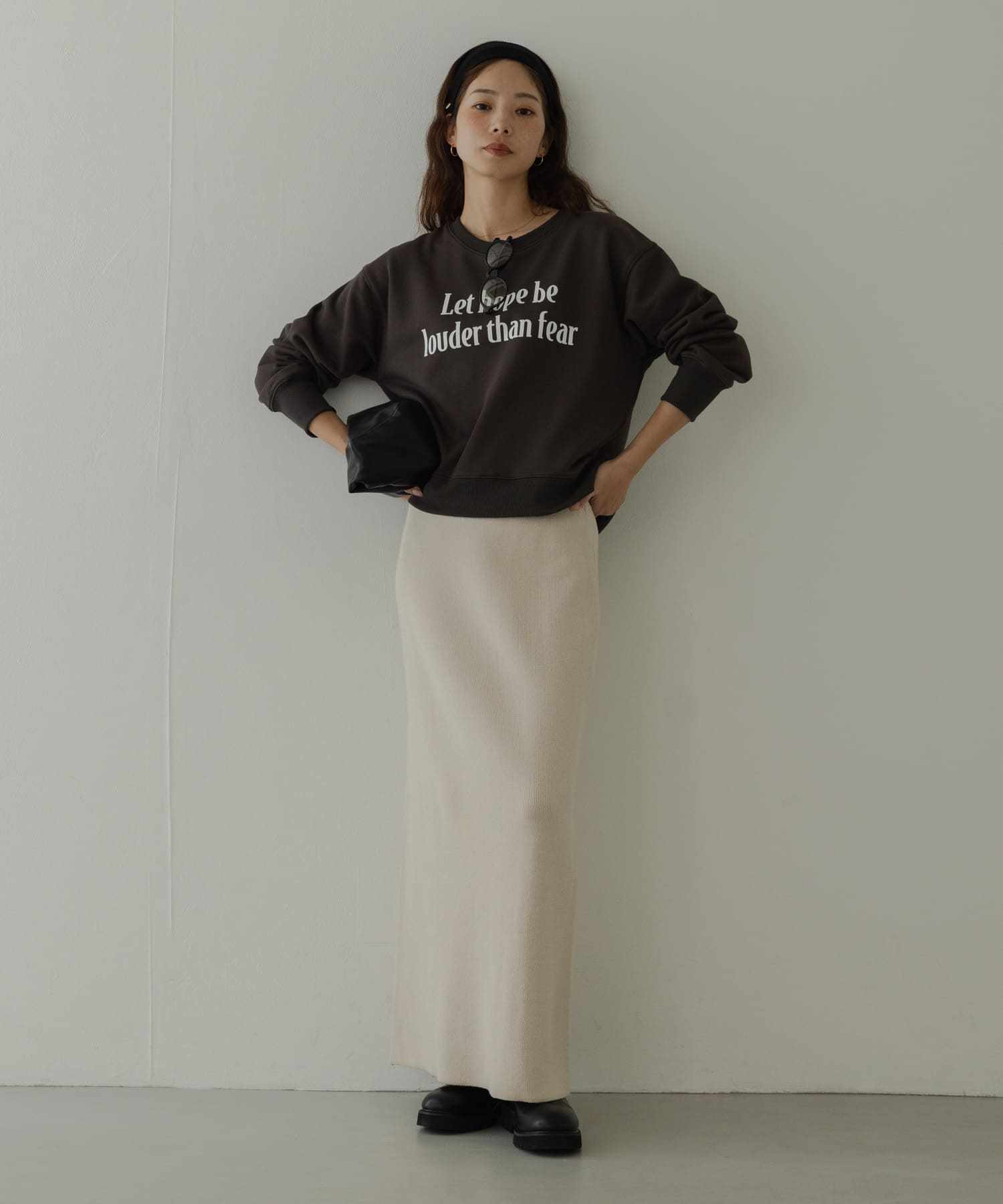 身長 : 166cm サイズ : FREE