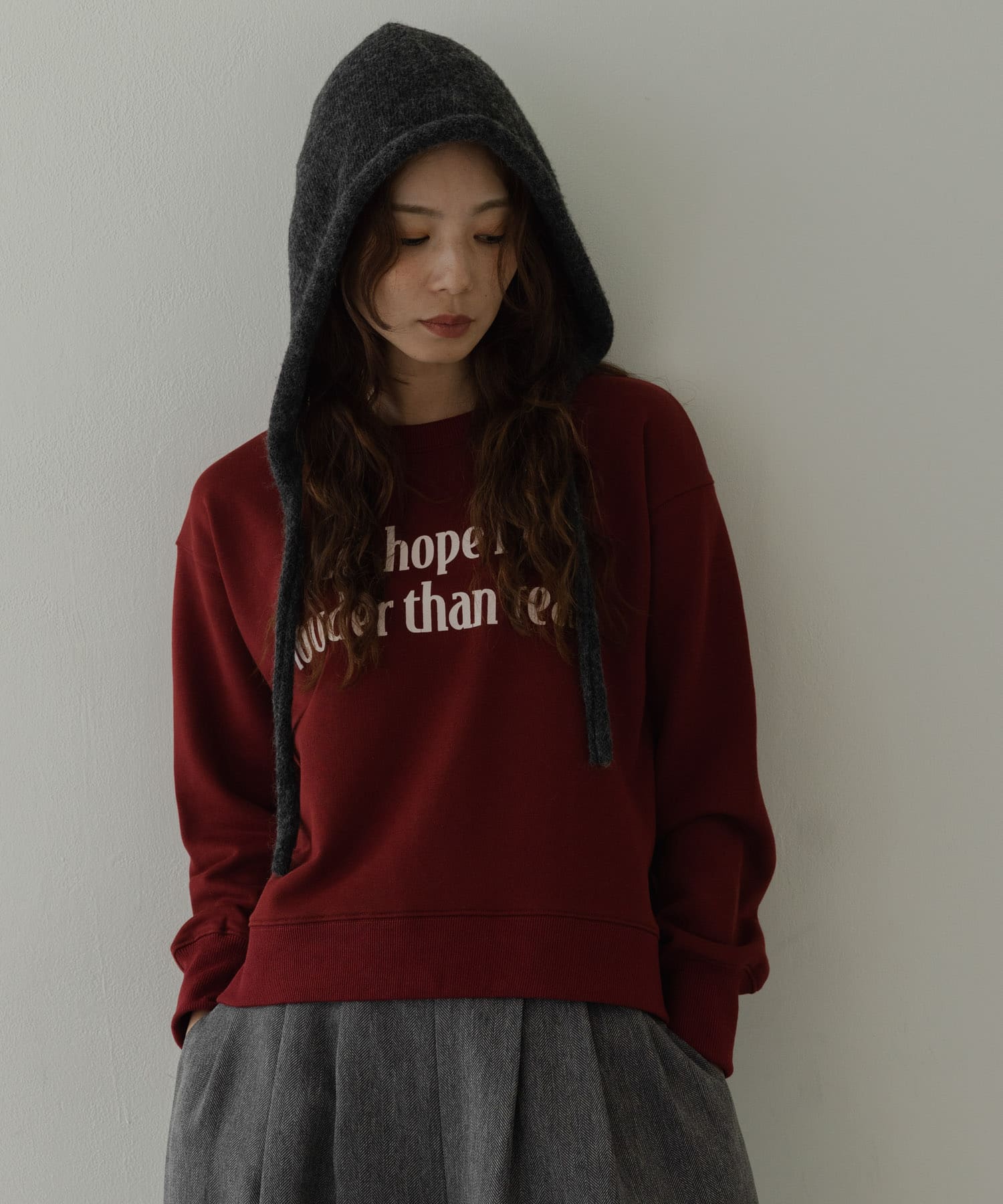 身長 : 166cm サイズ : FREE