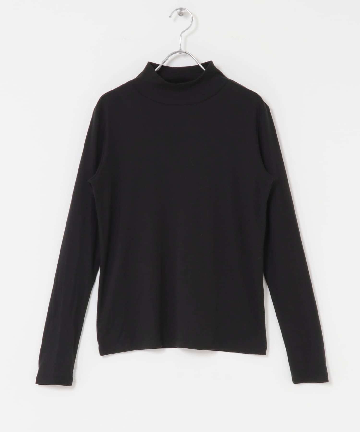 『UR TECH』蓄熱ハイネックプルオーバー ブラック Free