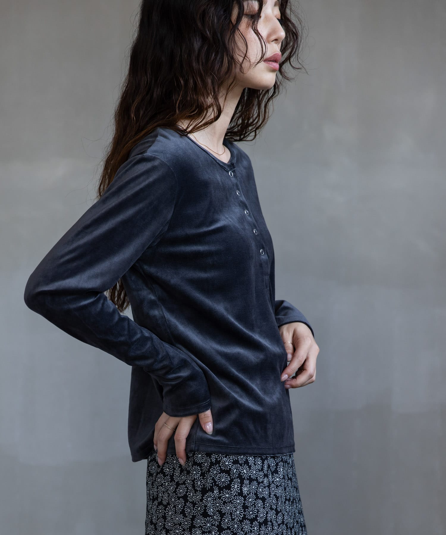 身長：166cm サイズ：FREE