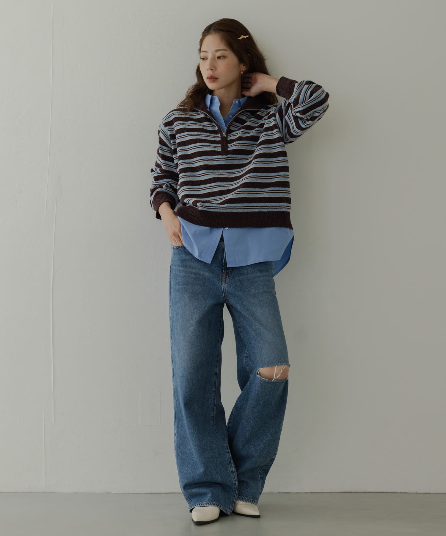 身長：166cm サイズ：FREE