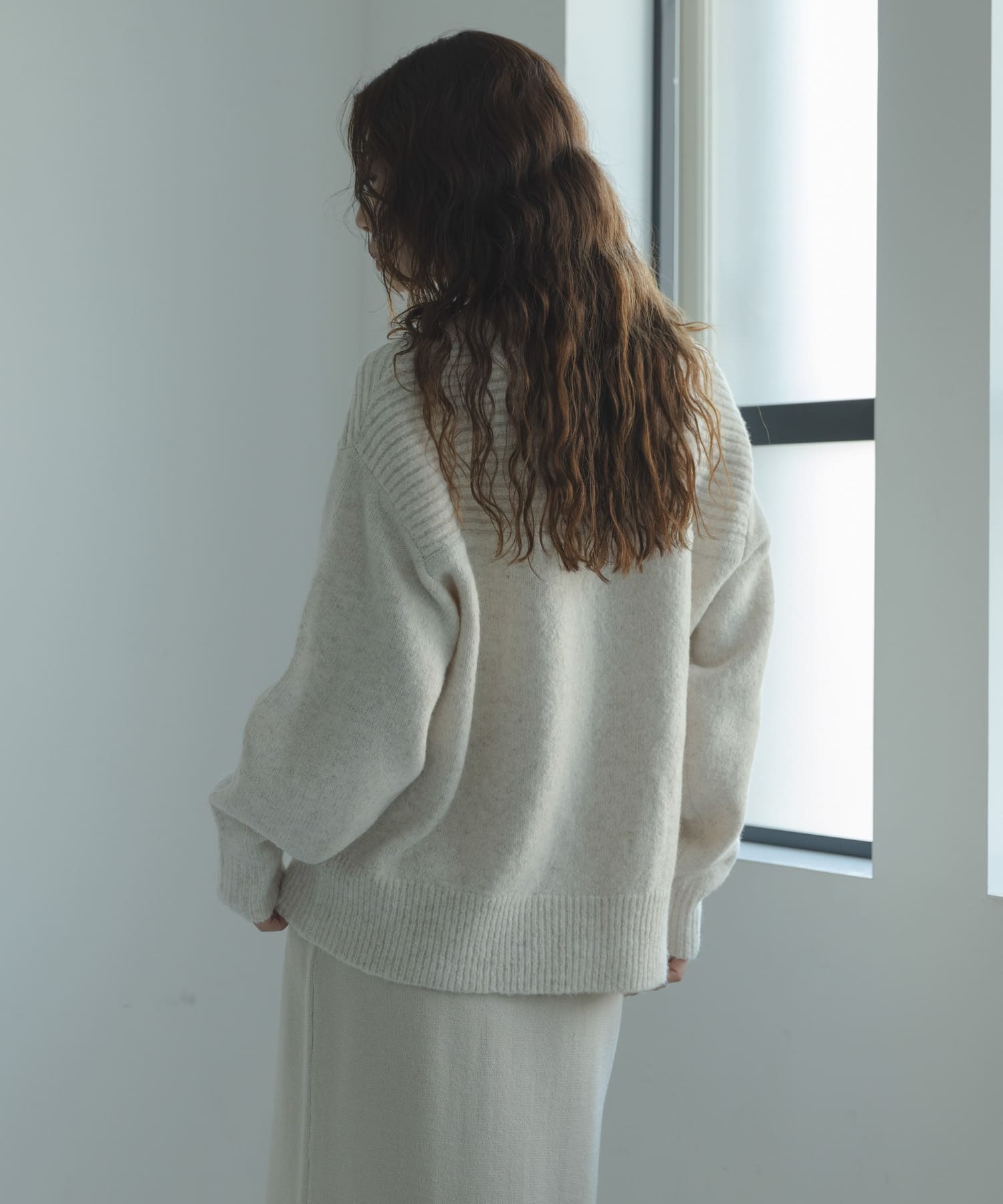 Wフェイス2wayニットプルオーバー(Free グレー系): トップス｜URBAN