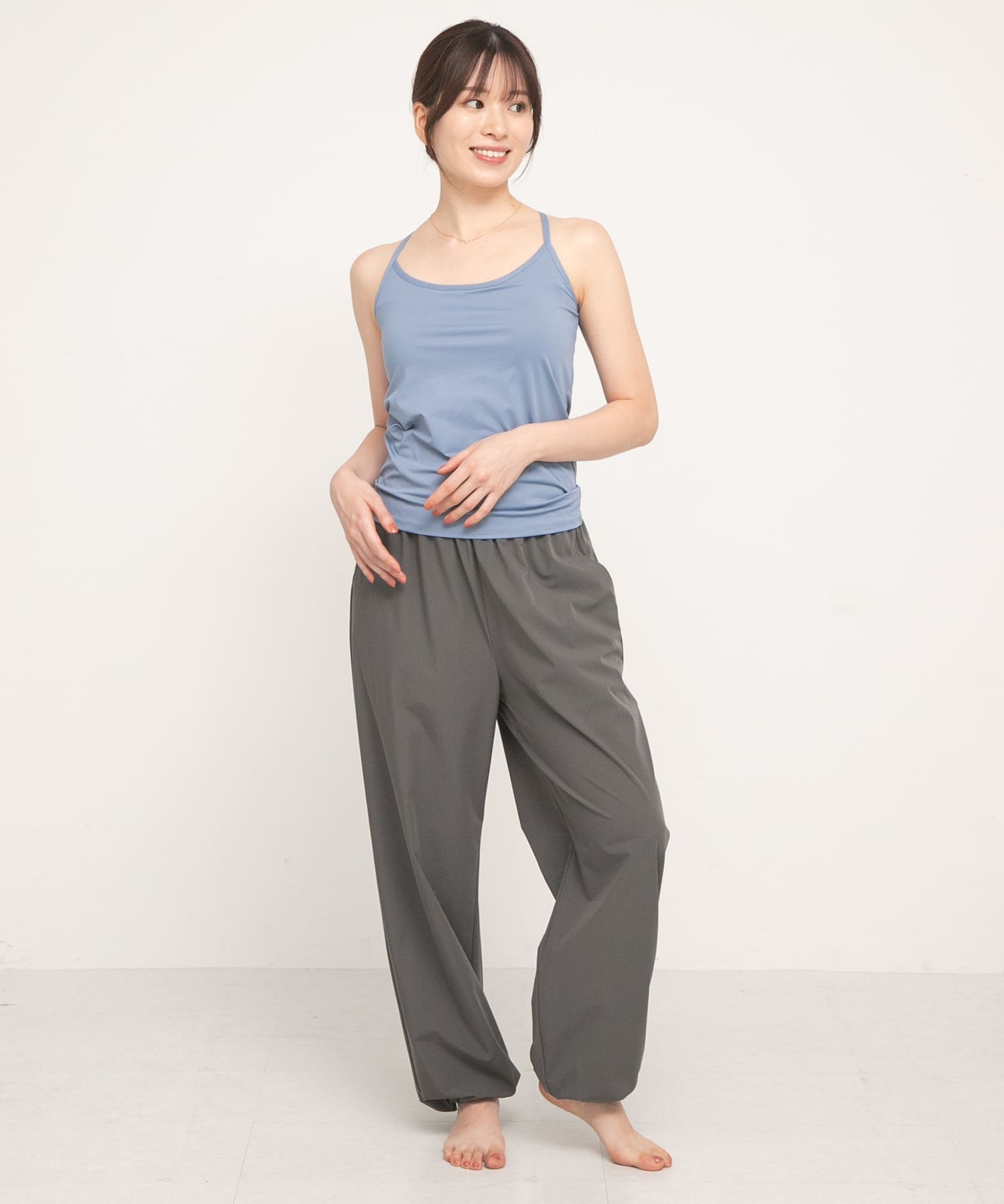 身長：161cm サイズ：M-L