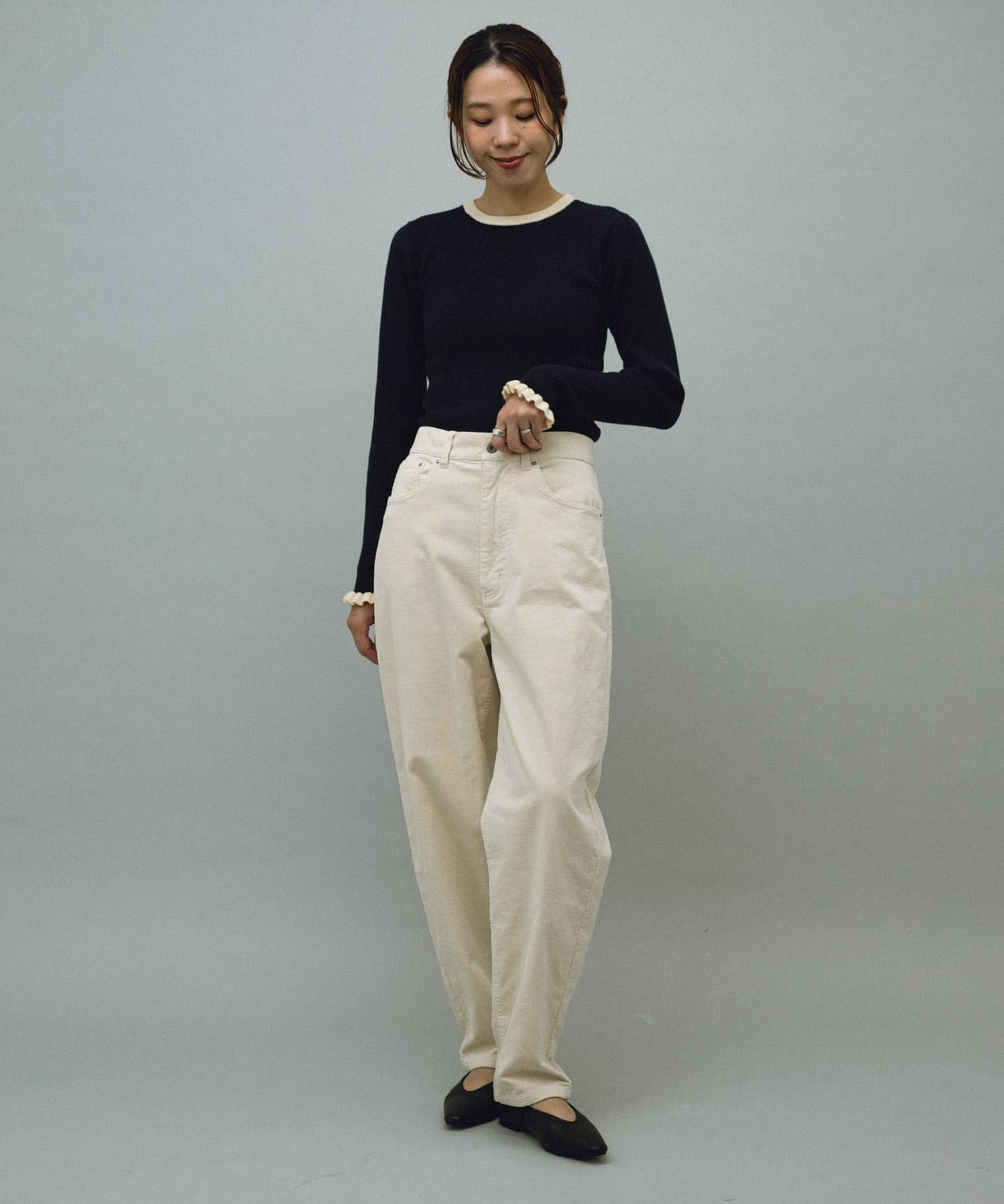 身長：167cm サイズ：38