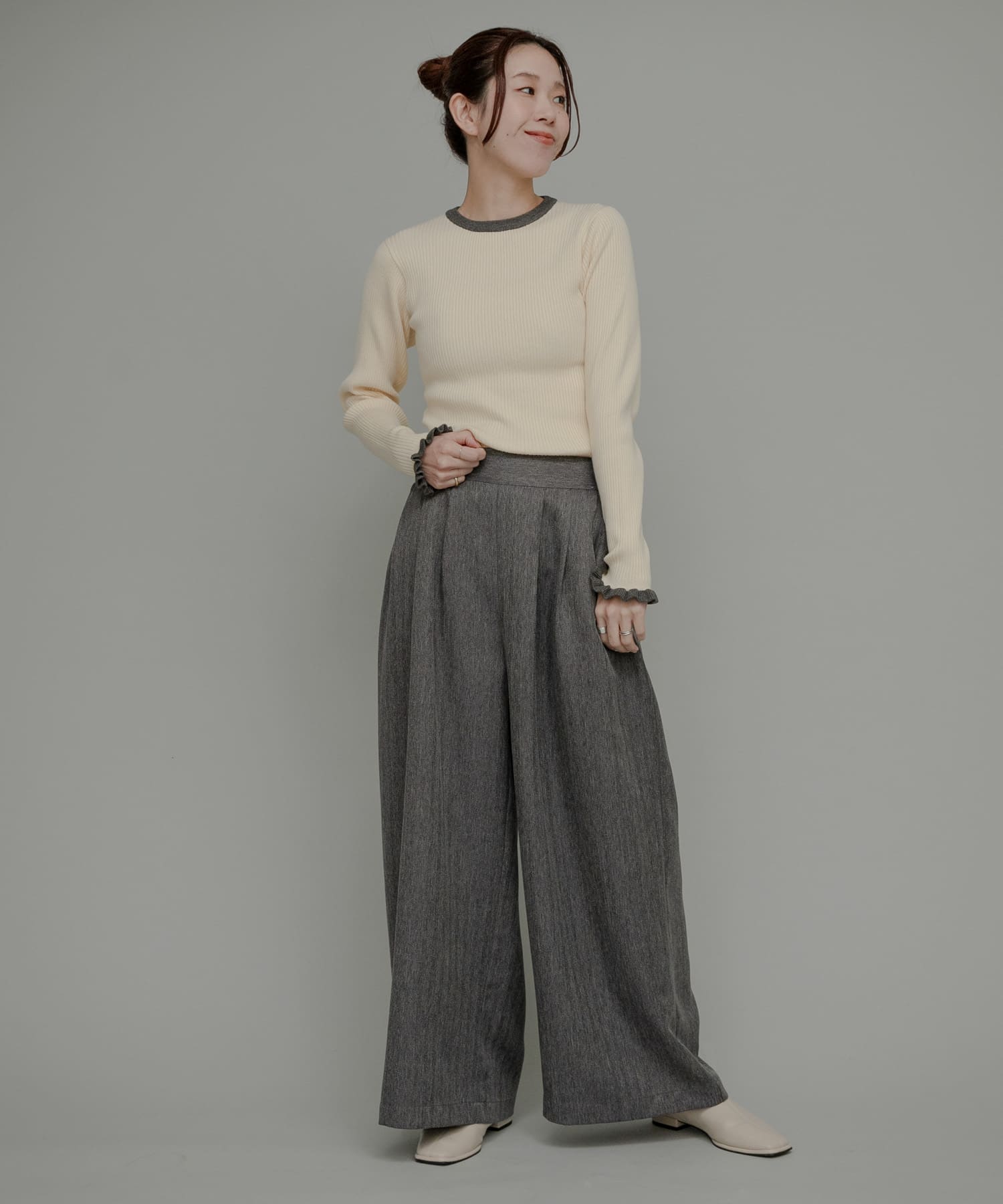 身長：167cm サイズ：38