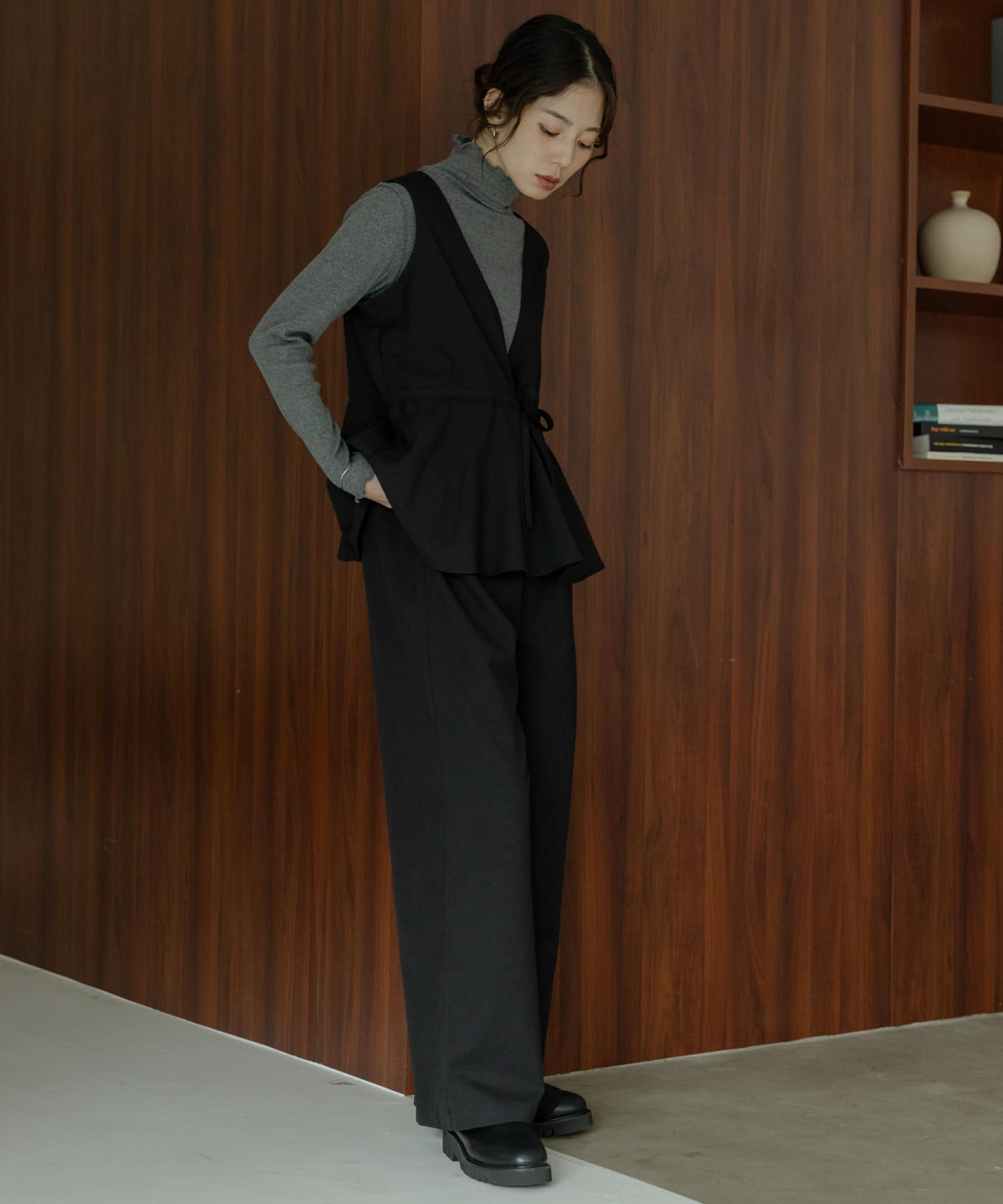 ペプラムオールインワン