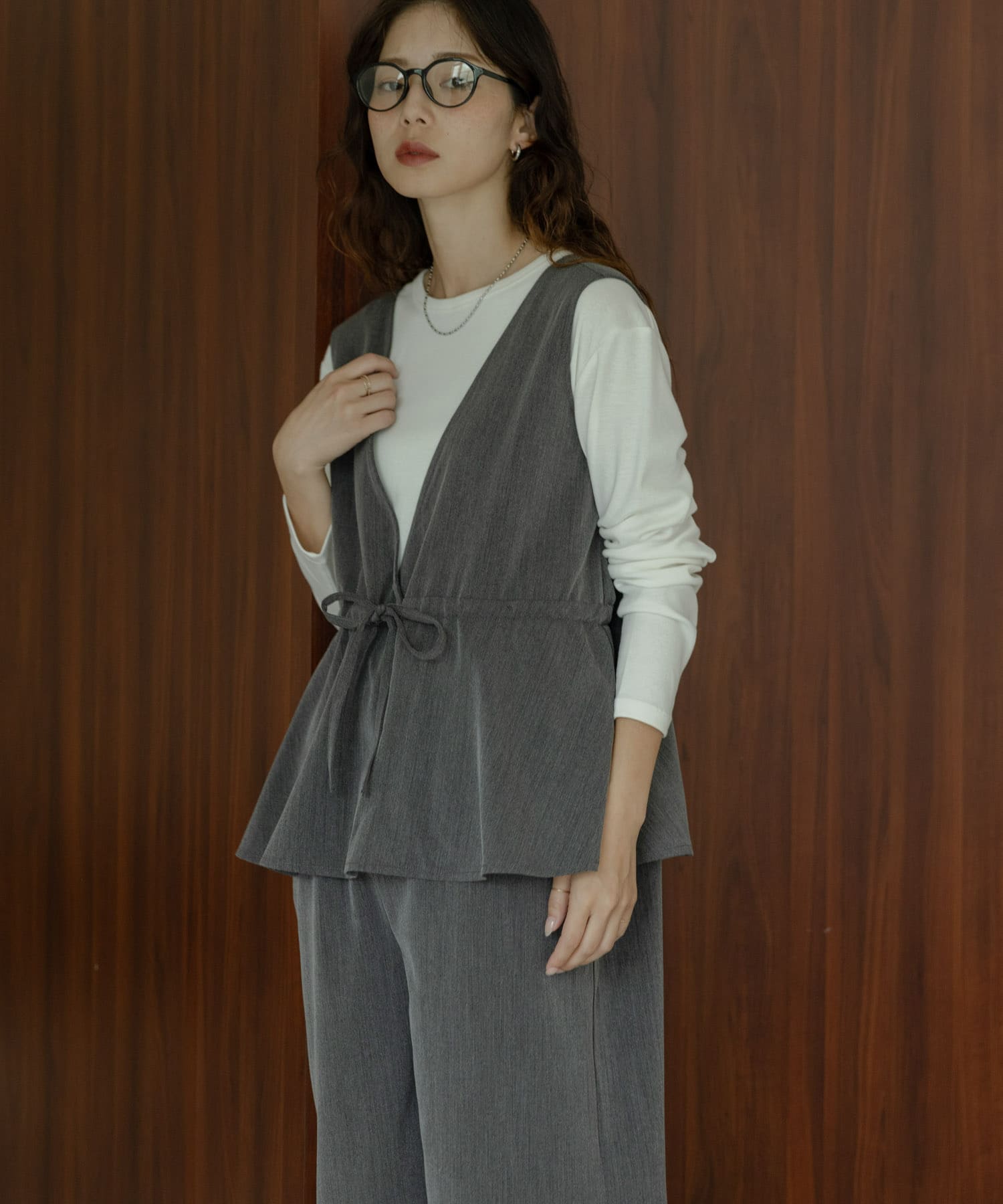 URBAN RESEARCH Sonny Label ペプラムオールインワン新品 ペプラムオールインワン(36 ブラック): ボトム｜URBAN RESEARCH公式