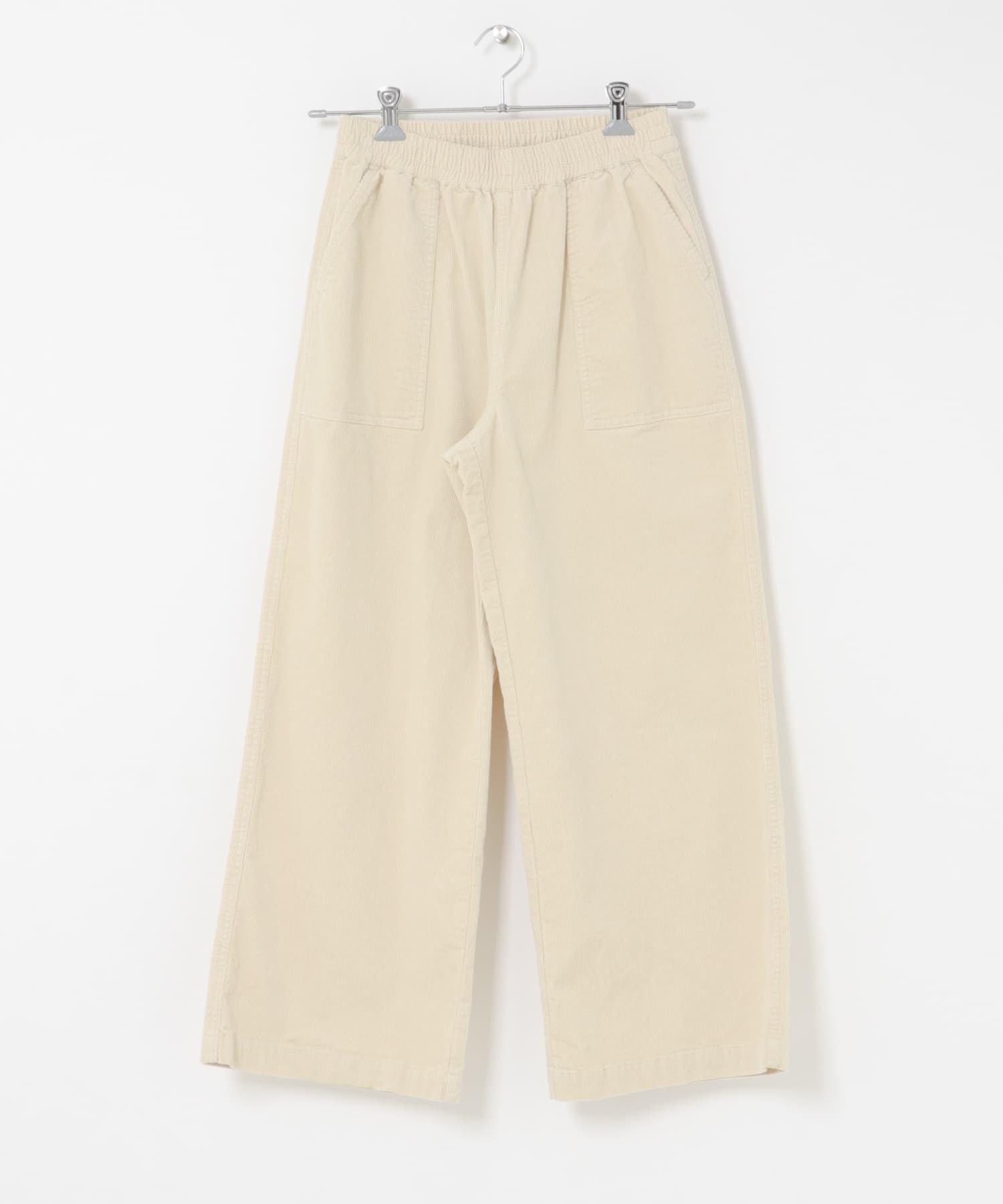 コーデュロイベイカーイージーパンツ アイボリー 36