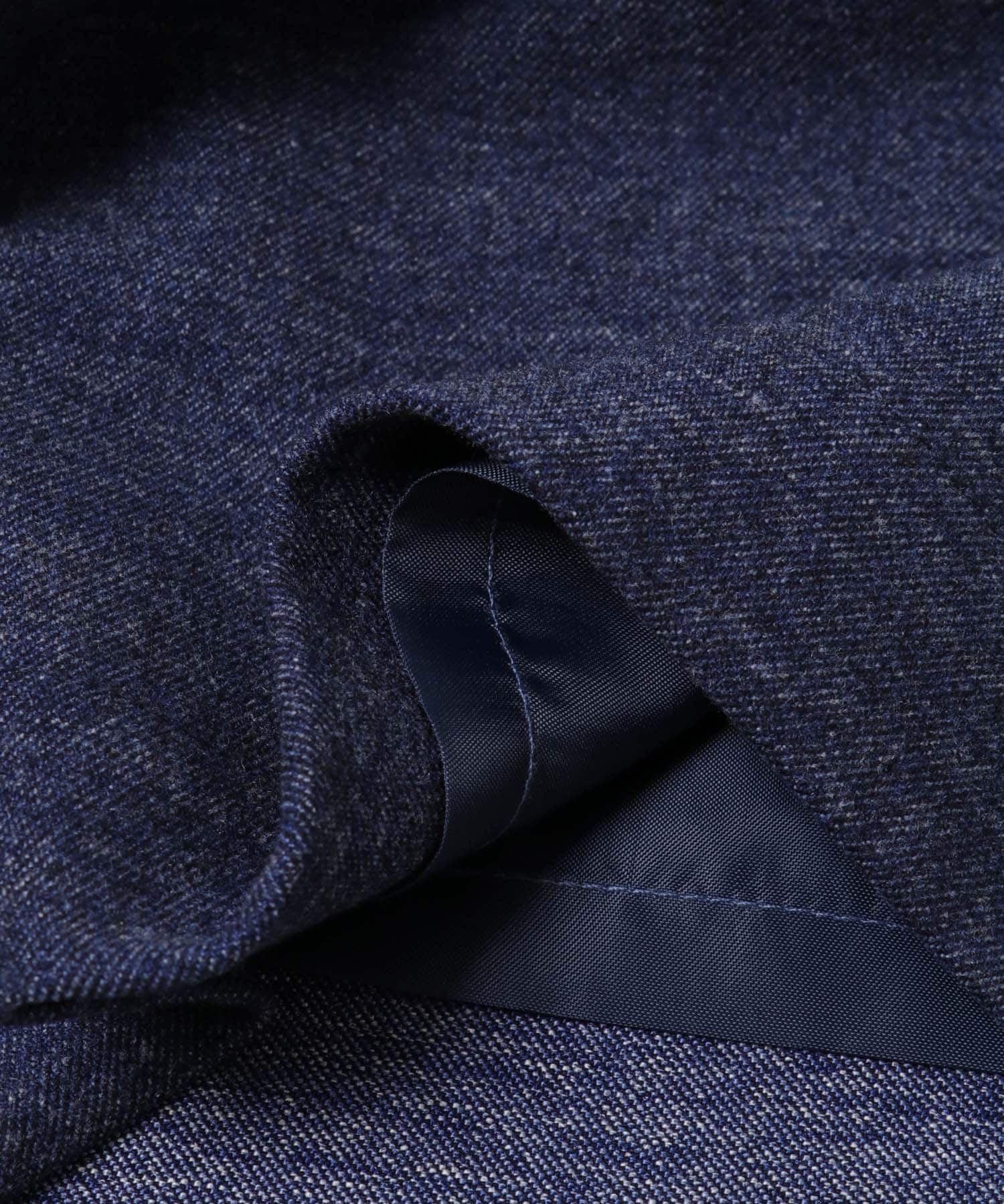 デニムライクアソートベイカーイージーパンツ インディゴ 36