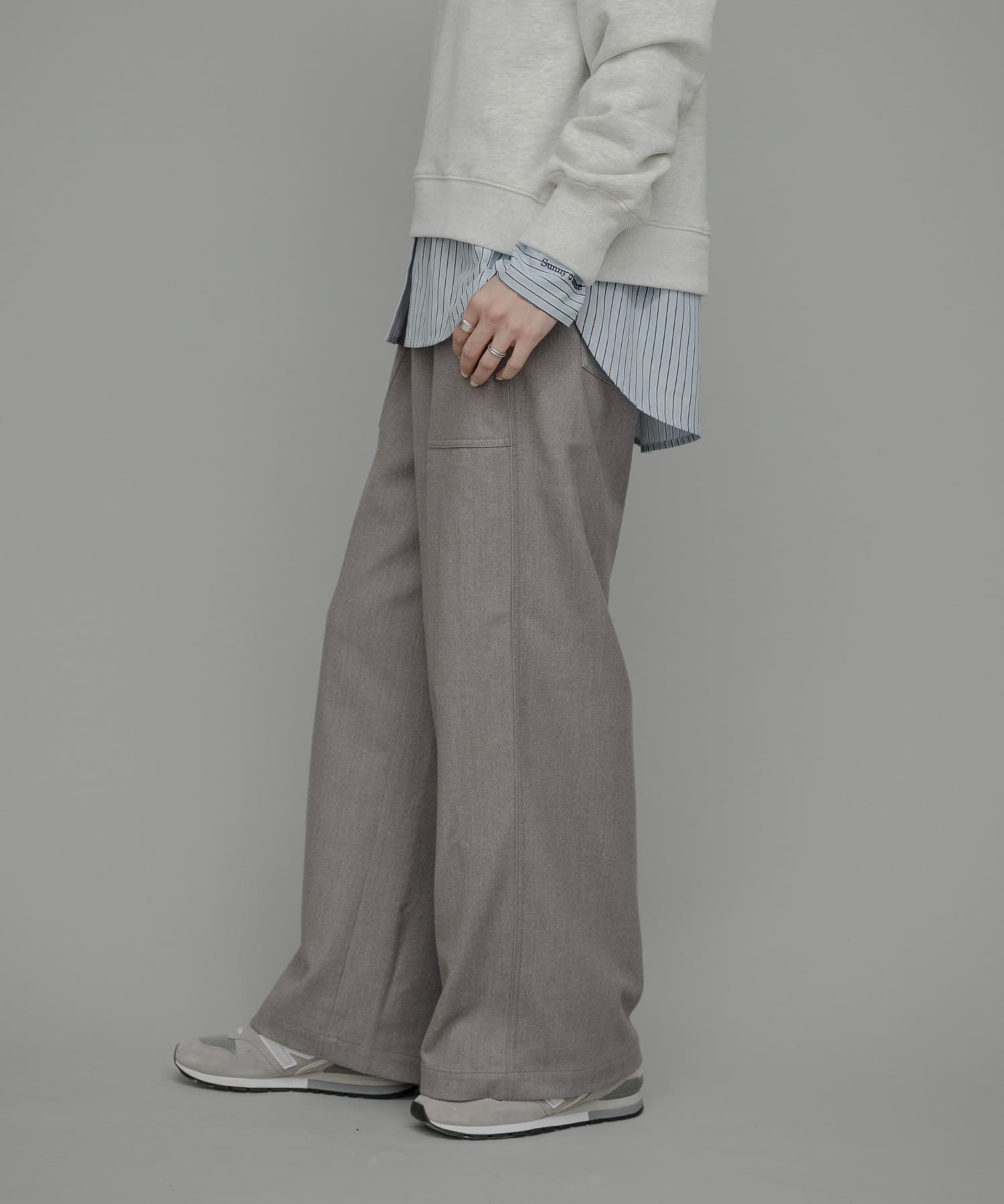 身長：167cm サイズ：38