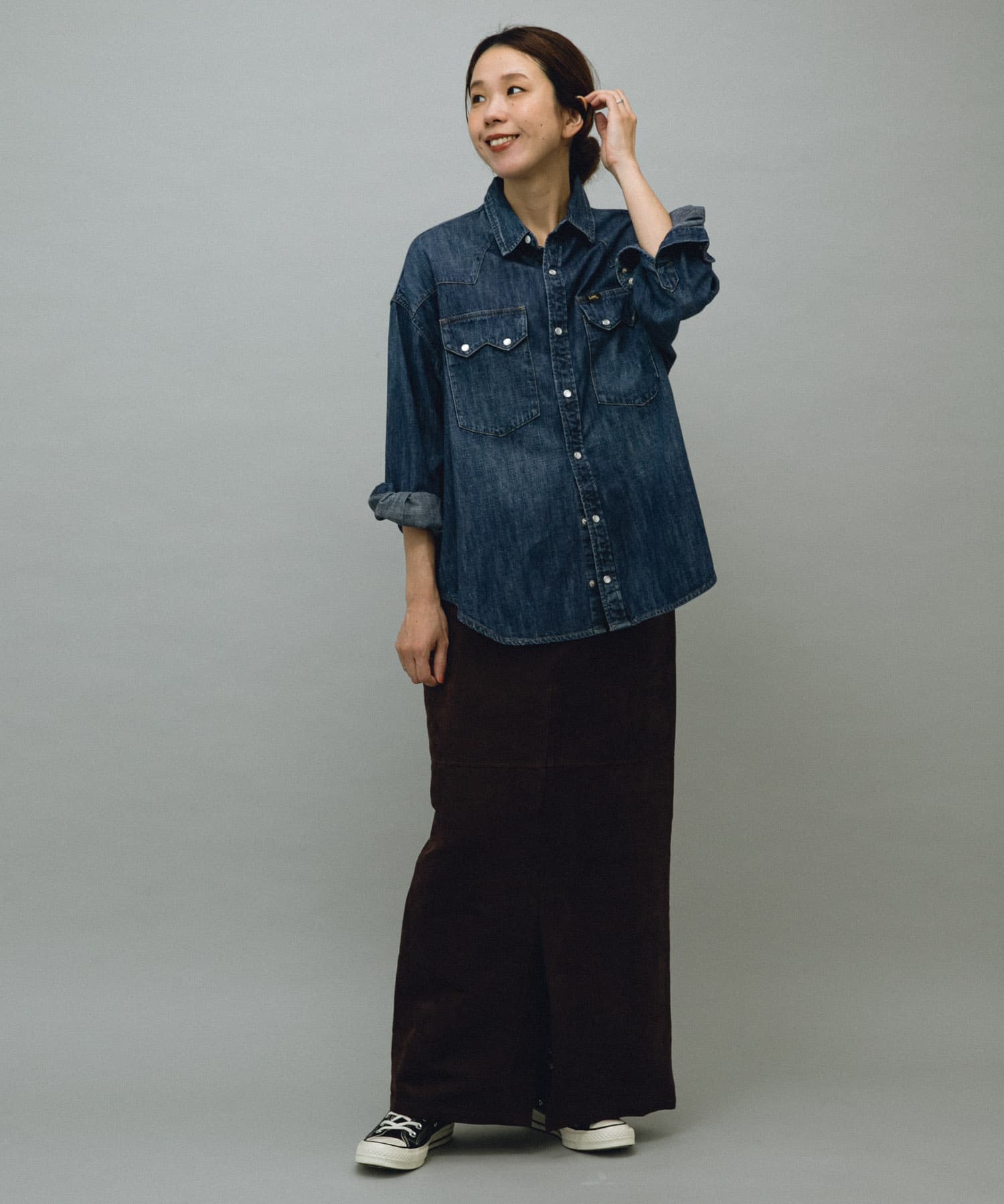 身長：167cm サイズ：38