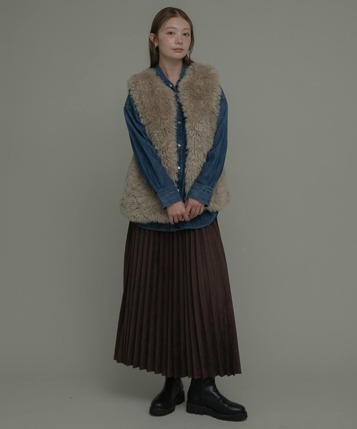 身長：166cm サイズ：FREE