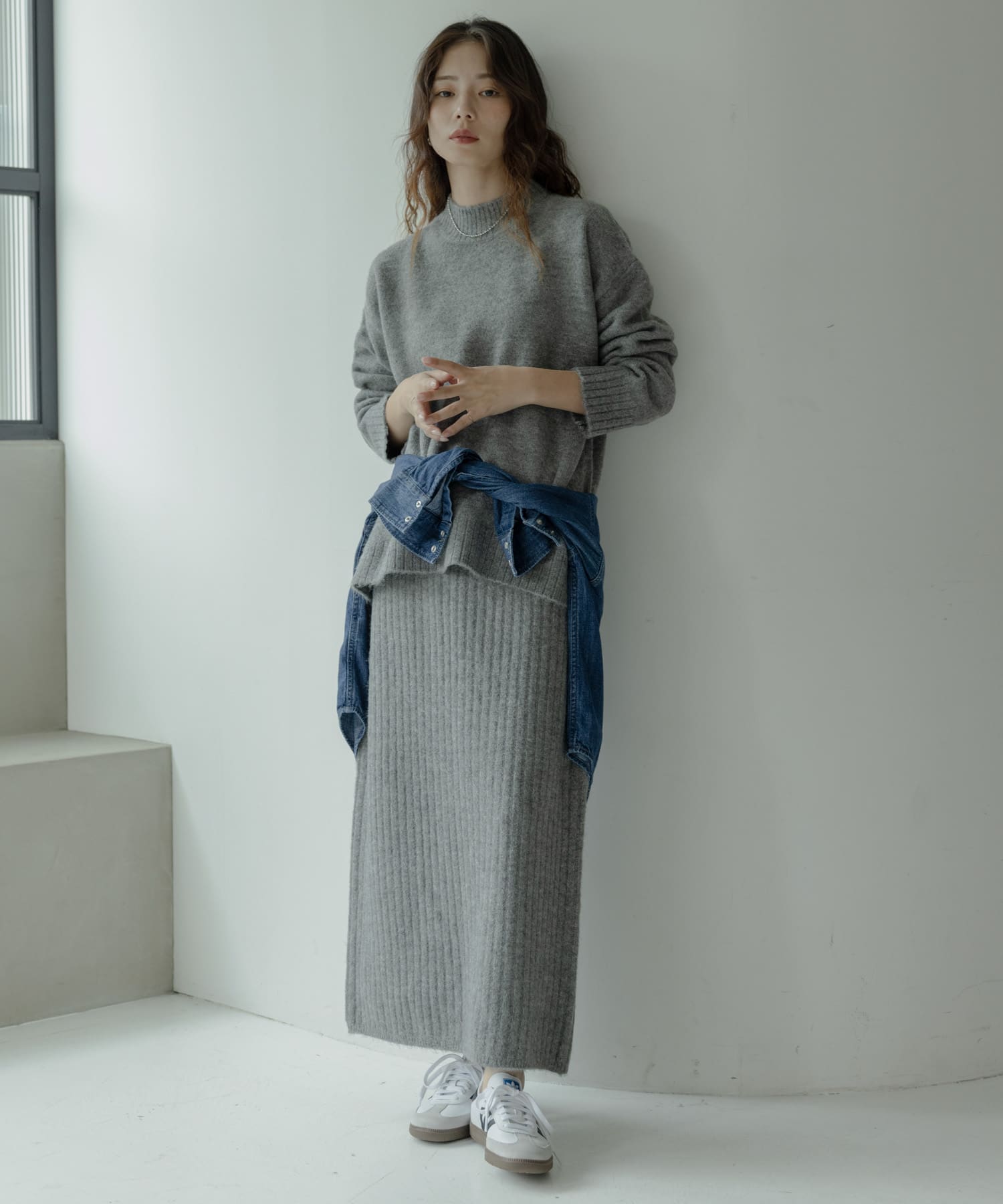 【正規品】Sonique knit tops URBAN RESEARCH Sonny Label ワンピース 「WEB限定」スウェットライク