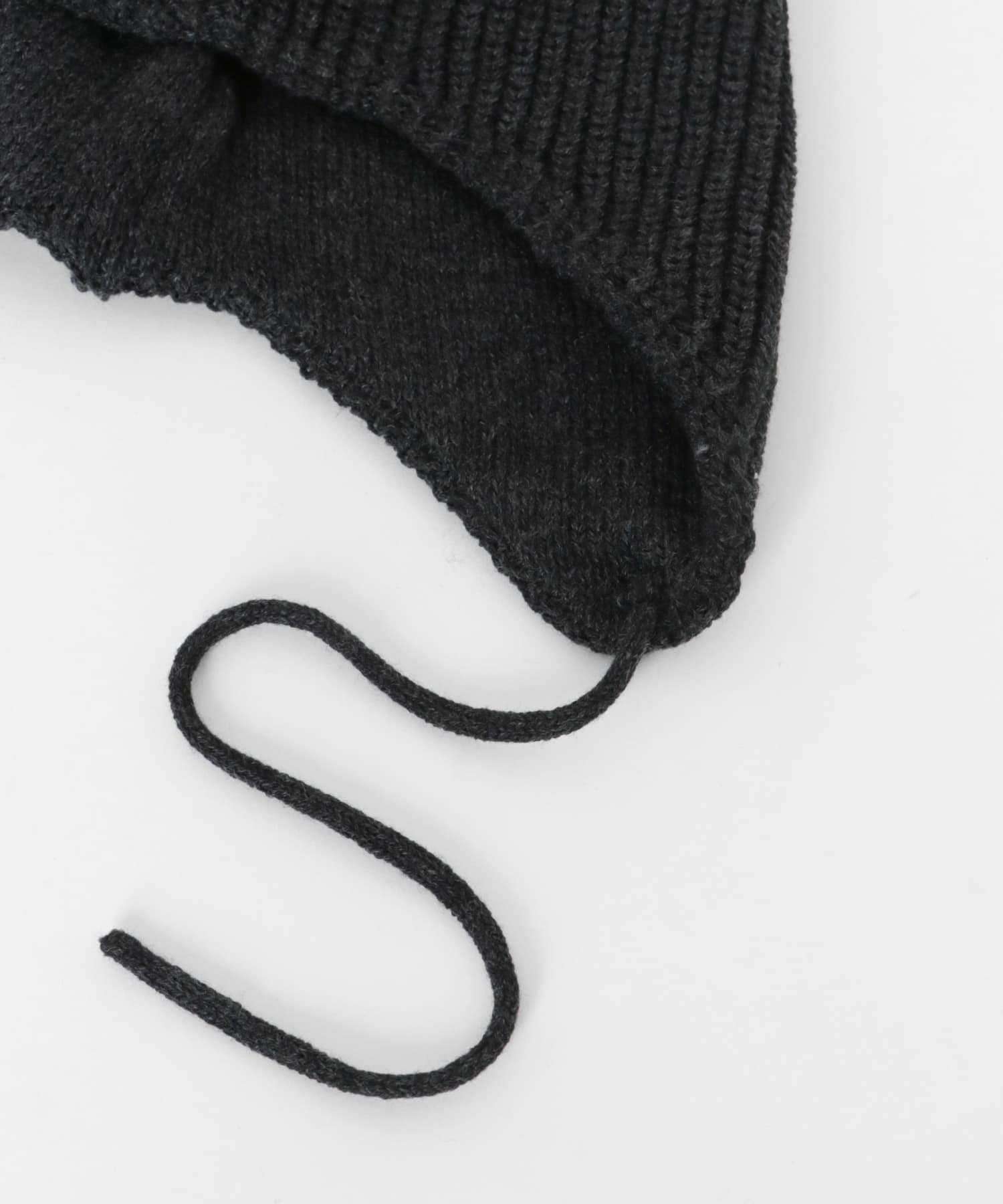 イヤーニットキャップ チャコール One