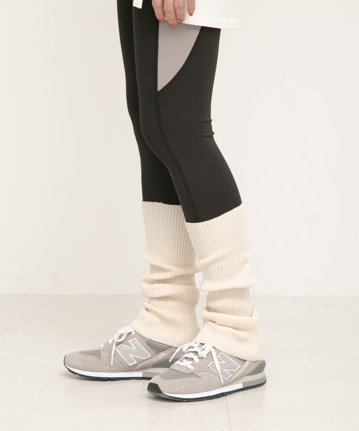 SLAB　2way Leg Warmer アイボリー one