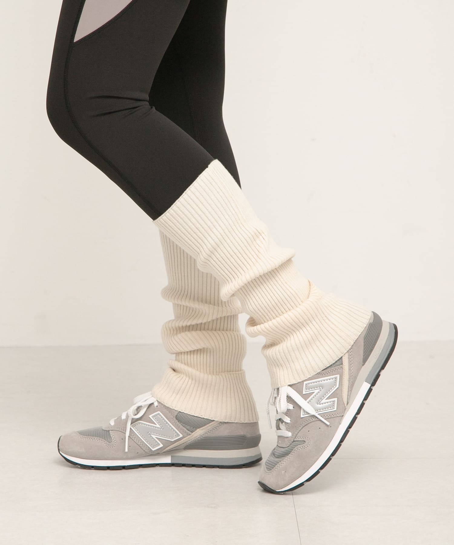 SLAB　2way Leg Warmer アイボリー one