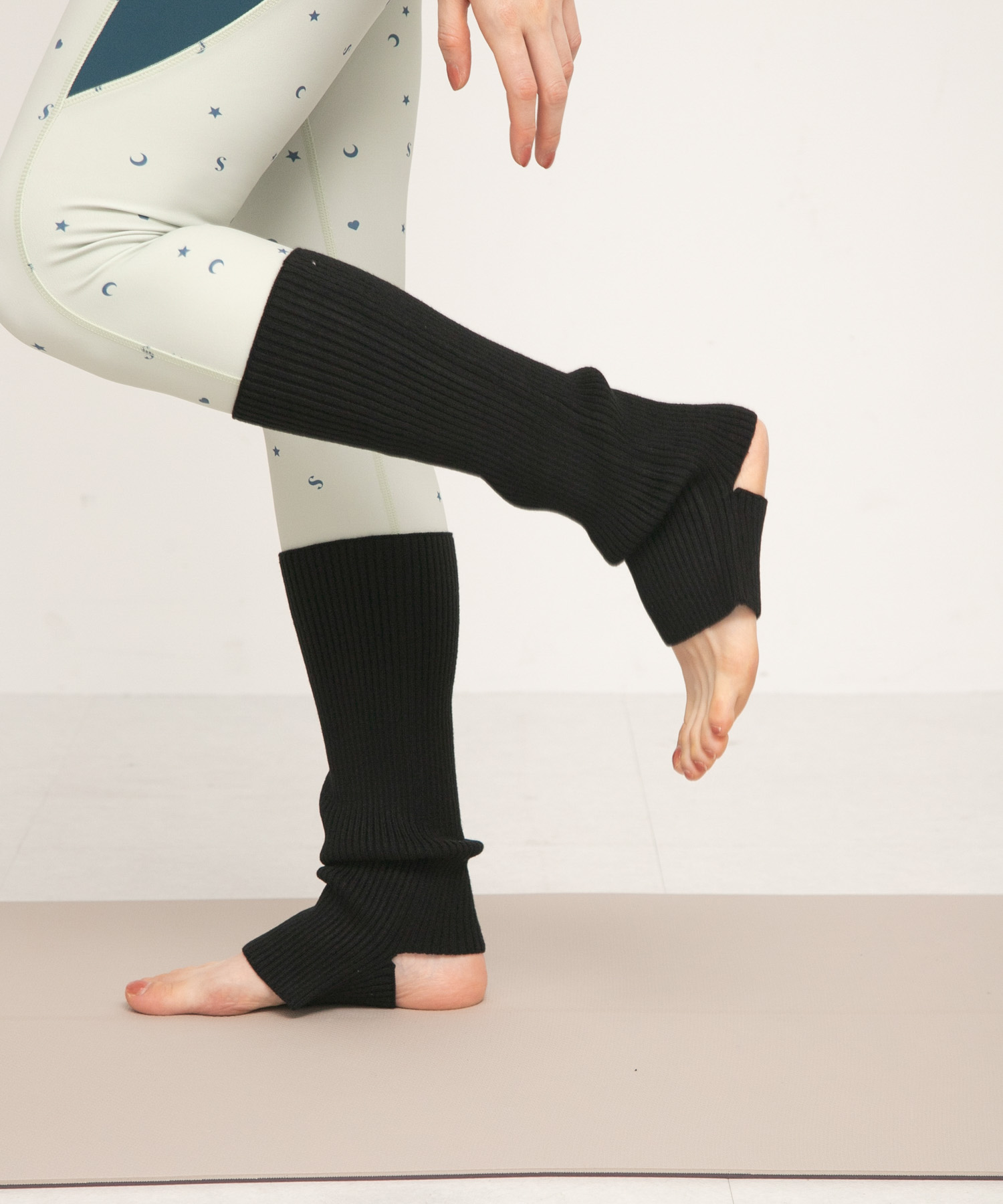 SLAB　2way Leg Warmer ブラック one
