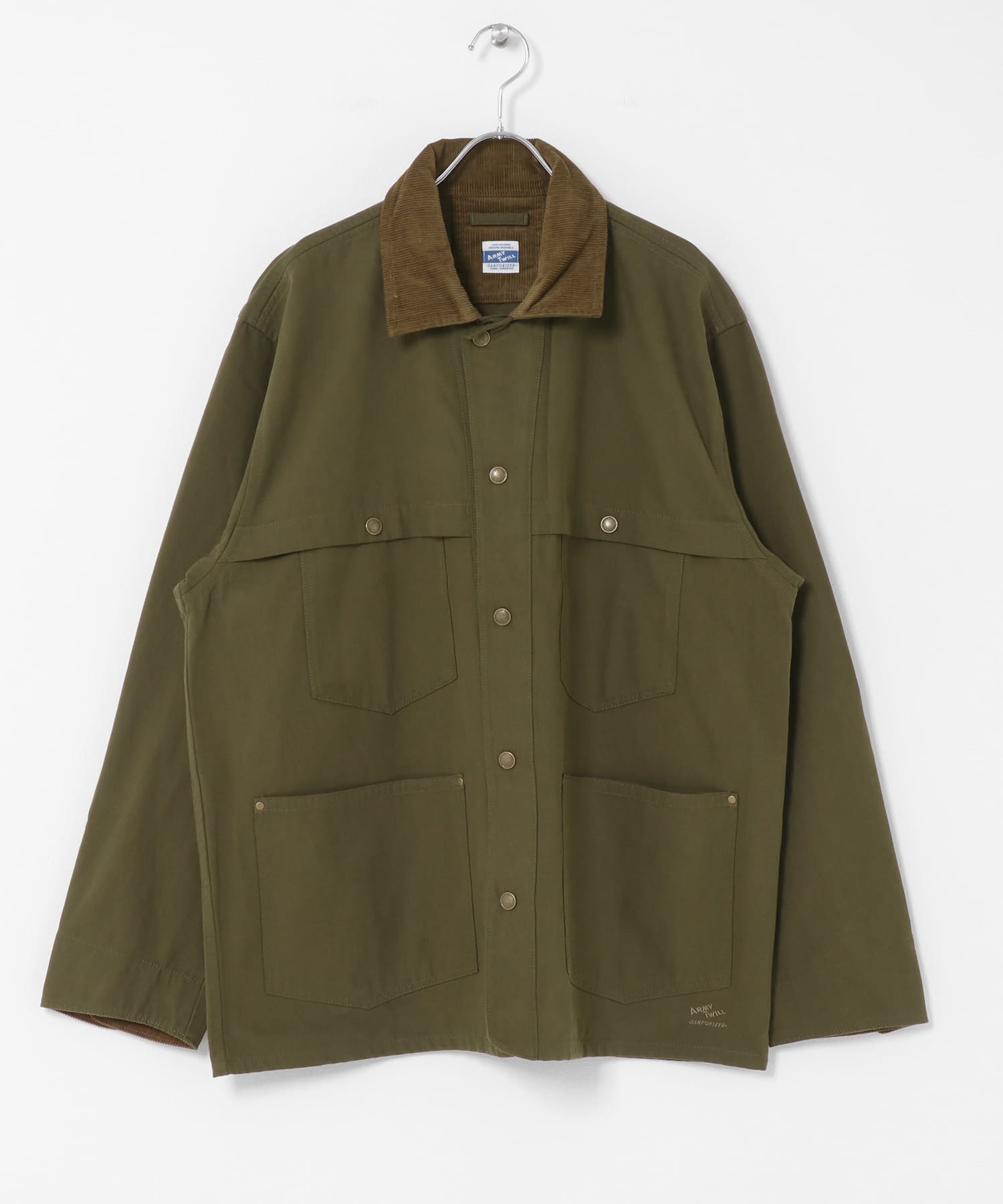 ARMY TWILL　Duck Logger Jacket