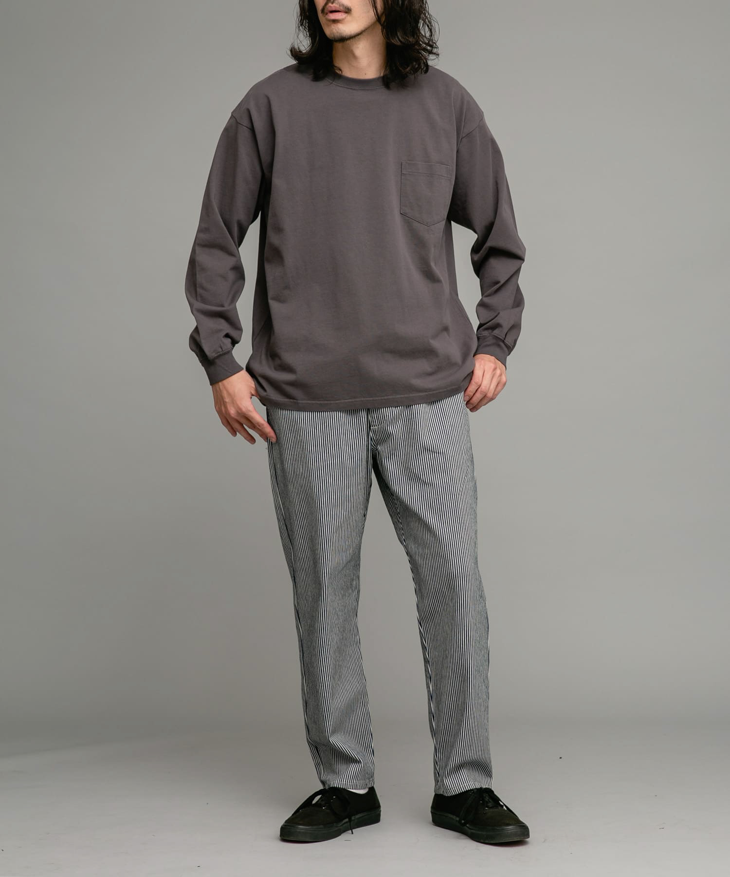 身長：180cm 体重：60kg サイズ：L