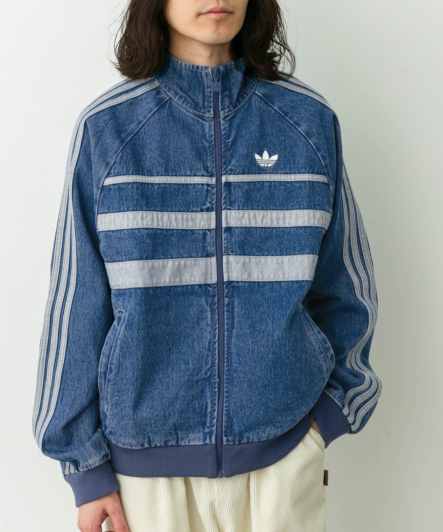 adidas FIRST TT DENIM(M ライトデニム): アウター｜URBAN